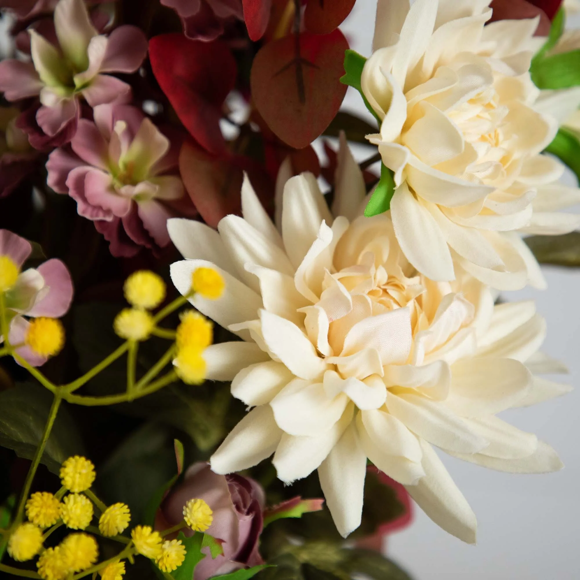 25” Mixed Flower Arrangement in Ceramic Vase - Image 5