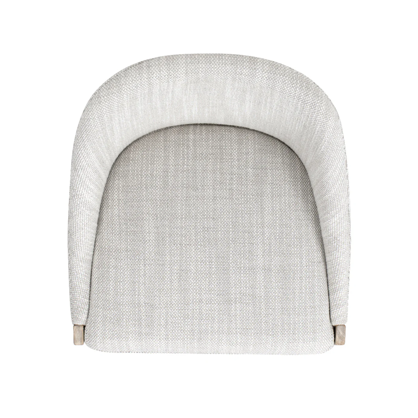 26.5" Upholstered Counter Stool with Curved Back - Image 6