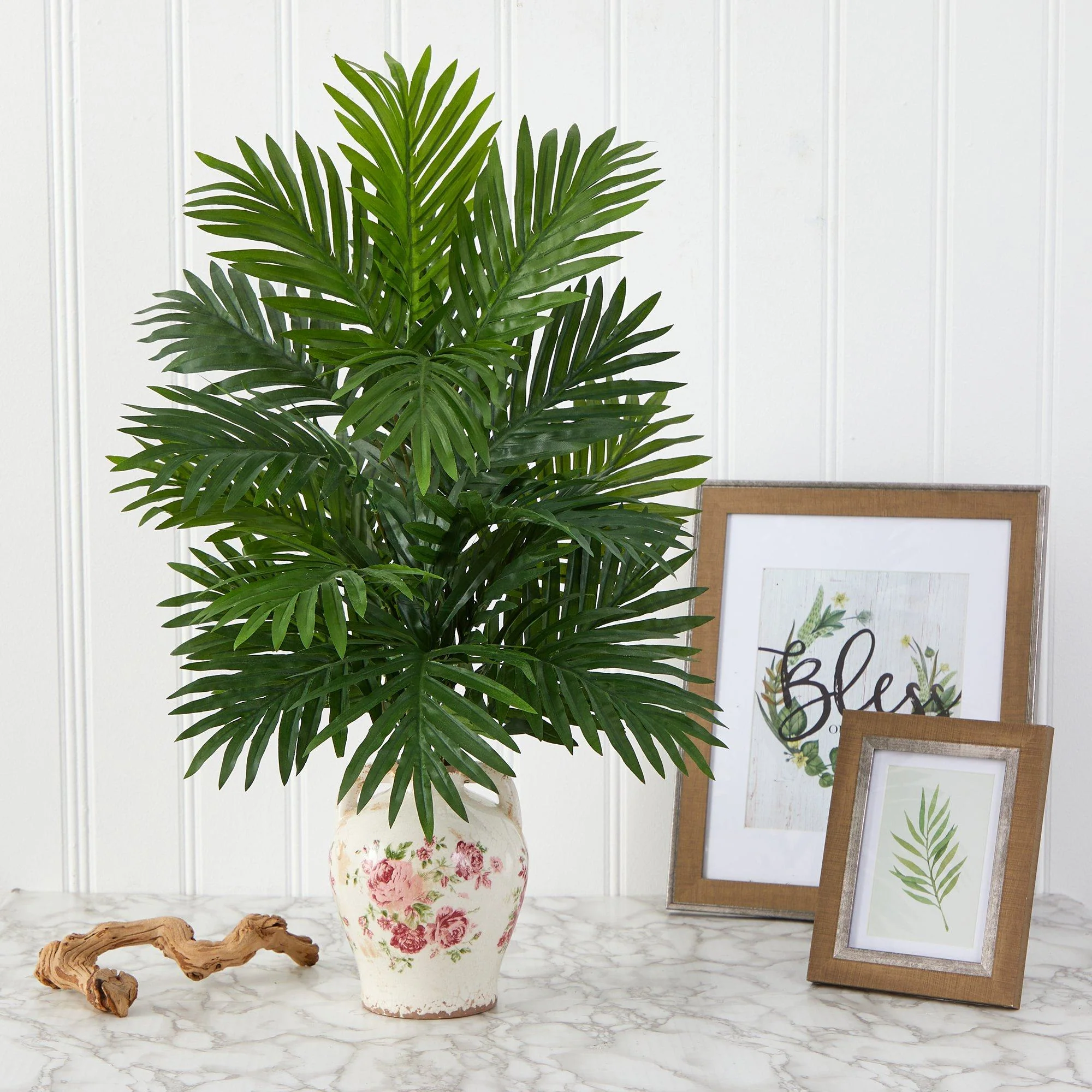 27” Areca Palm Artificial Plant in Floral Jar - Image 2