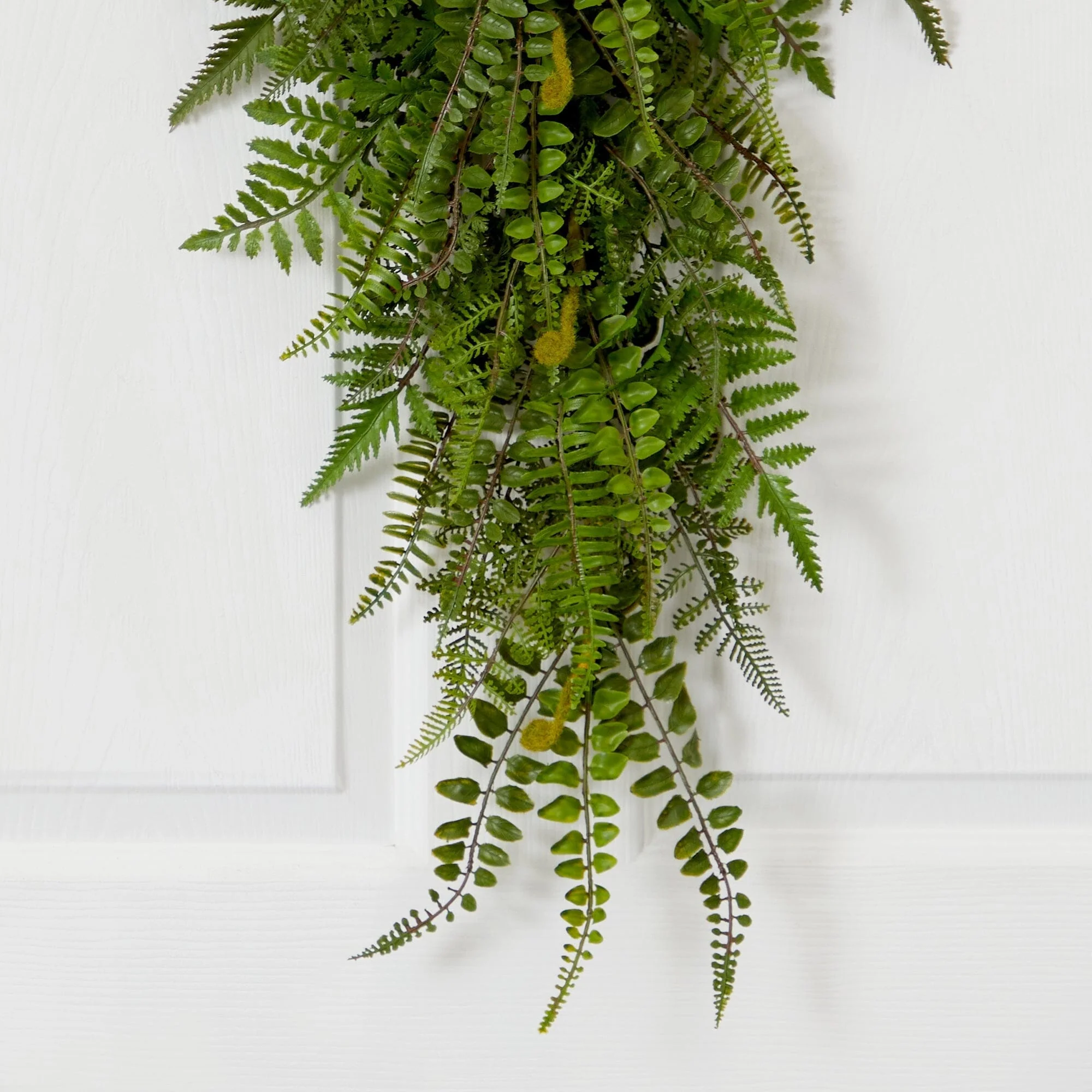 28” Fern Artificial Teardrop (Set of 2) - Image 2