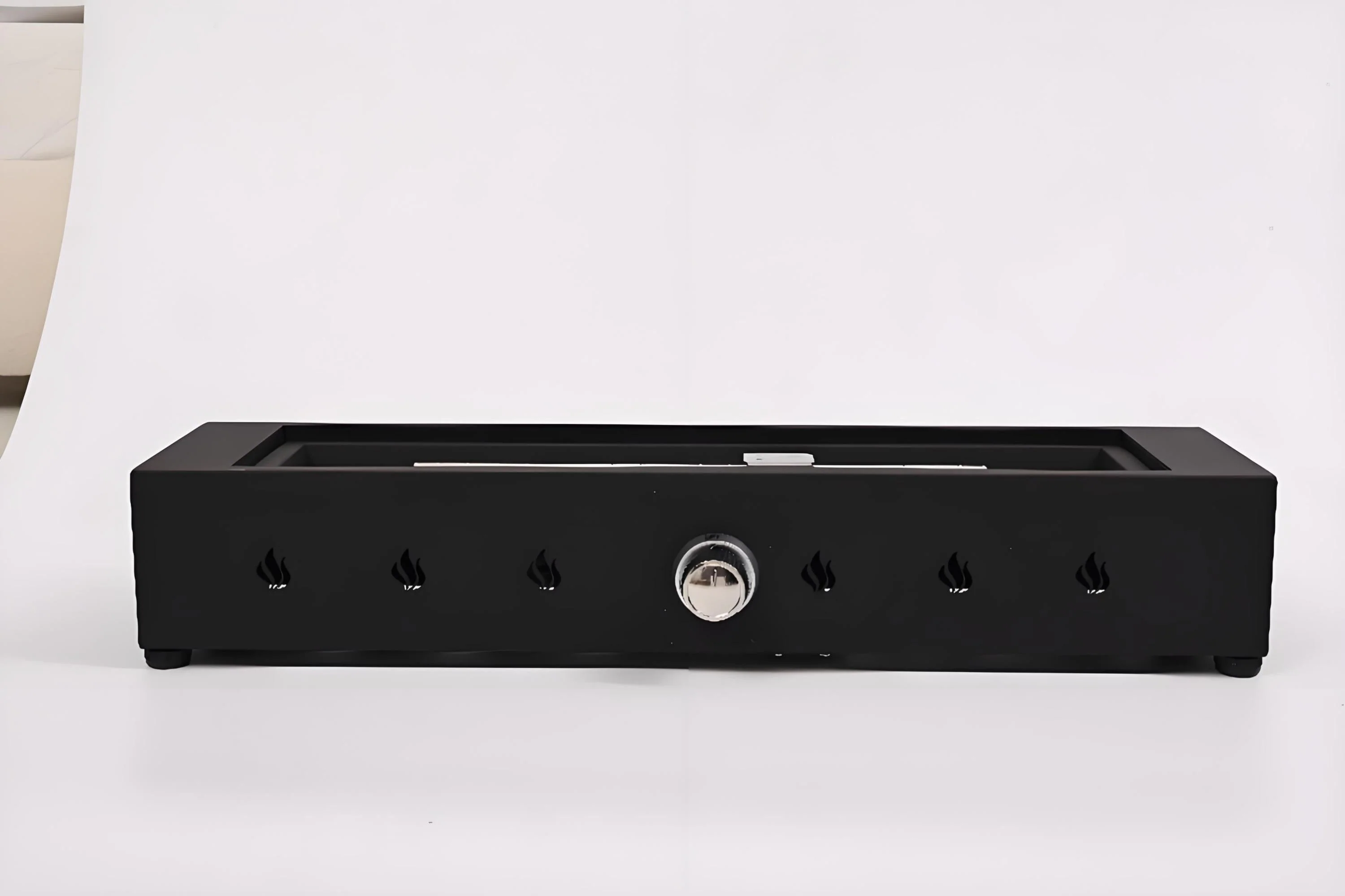 28-Inch Rectangle Fire Pit with 40000 BTU Propane Heating - Image 5
