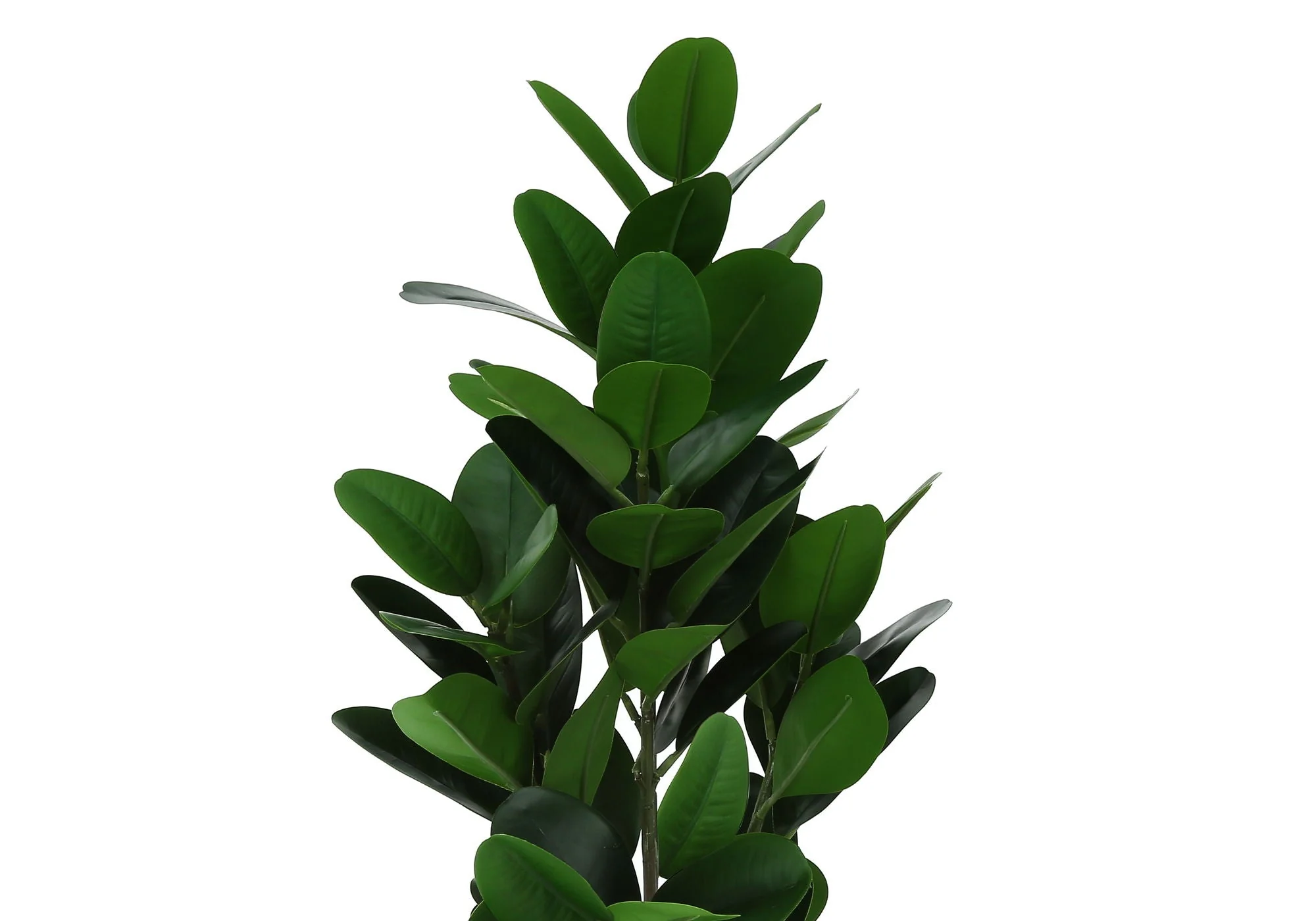28" Tall, Artificial Plant, Garcinia Tree, Indoor, Faux, Fake, Floor, Greenery, Potted, Real Touch, Decorative - Green / Black - Image 4