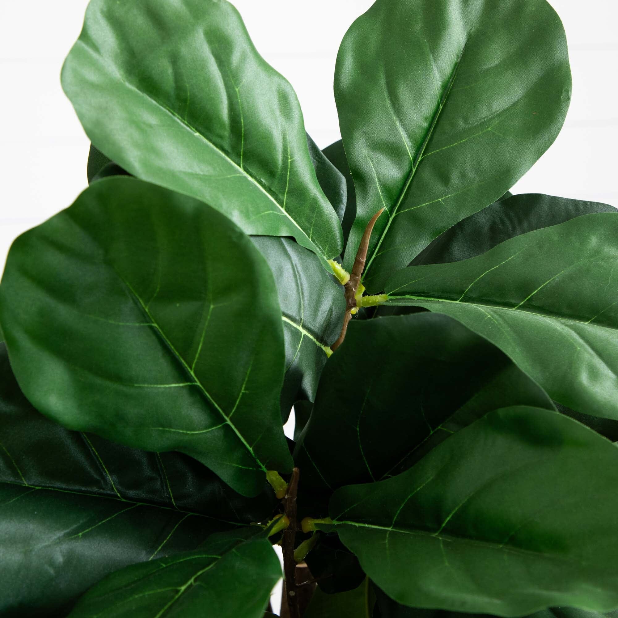3.5’ Fiddle Leaf Artificial Tree - Image 2
