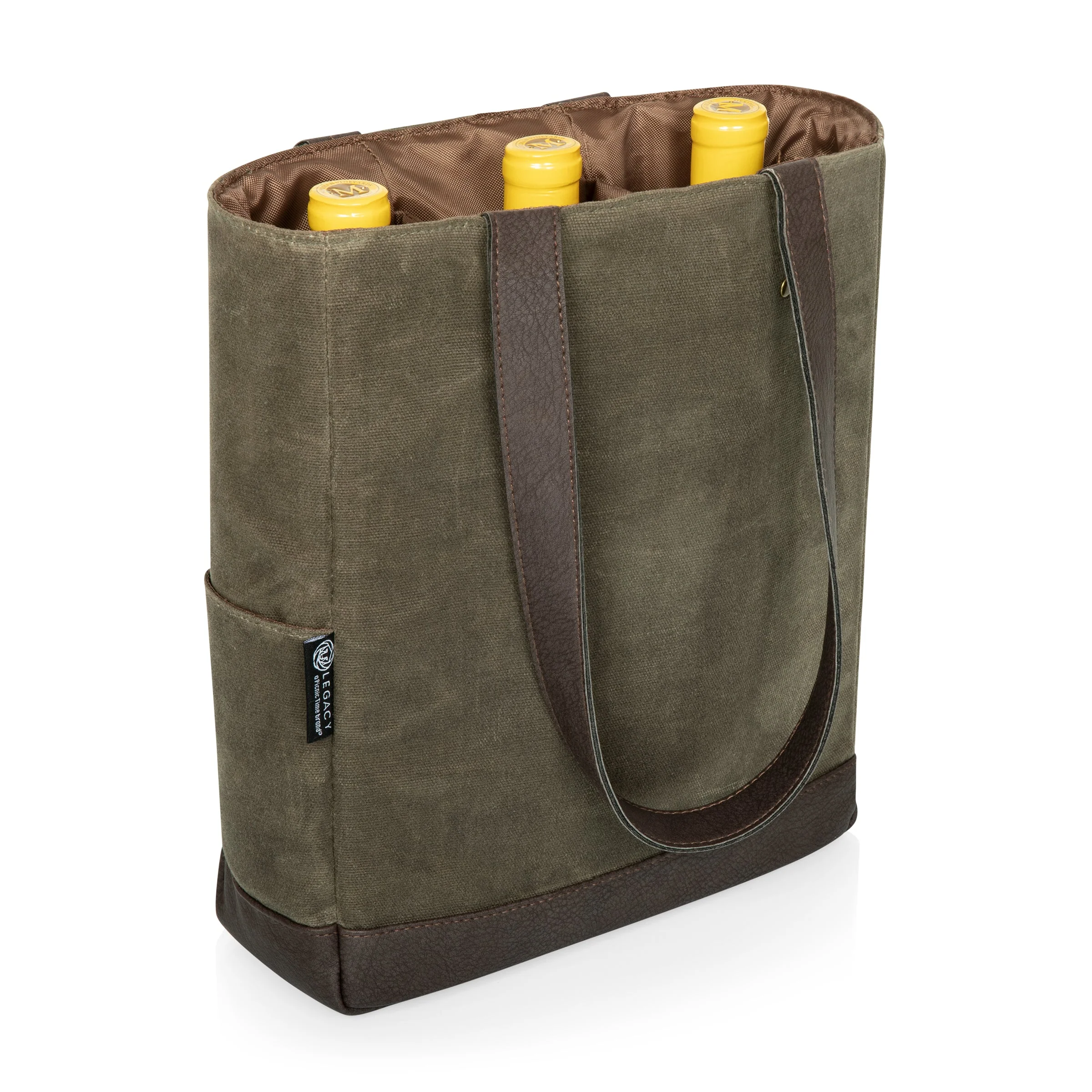 3 Bottle Insulated Wine Cooler Bag - Image 8