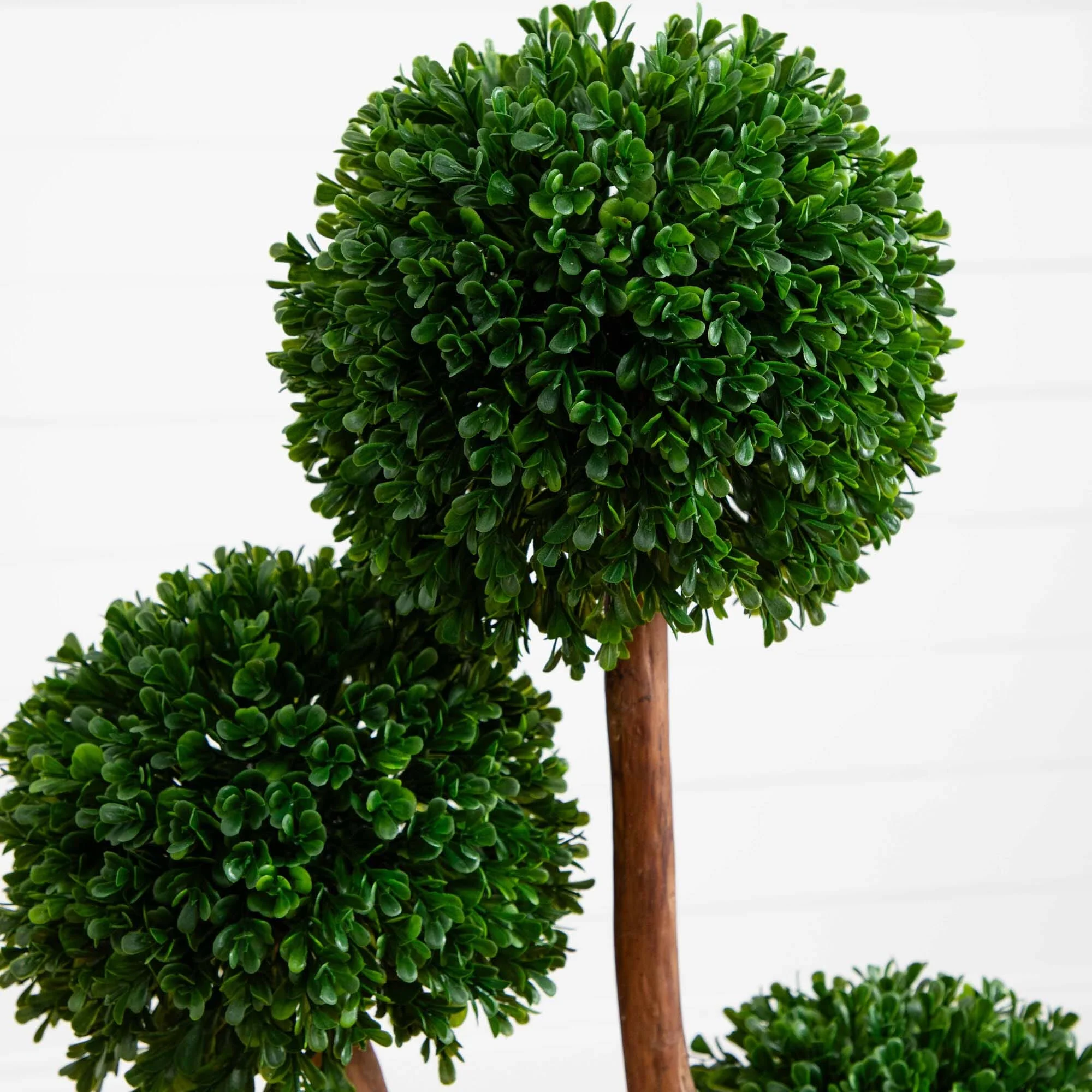 3’ Boxwood Topiary Tree UV Resistant (Indoor/Outdoor) - Image 2