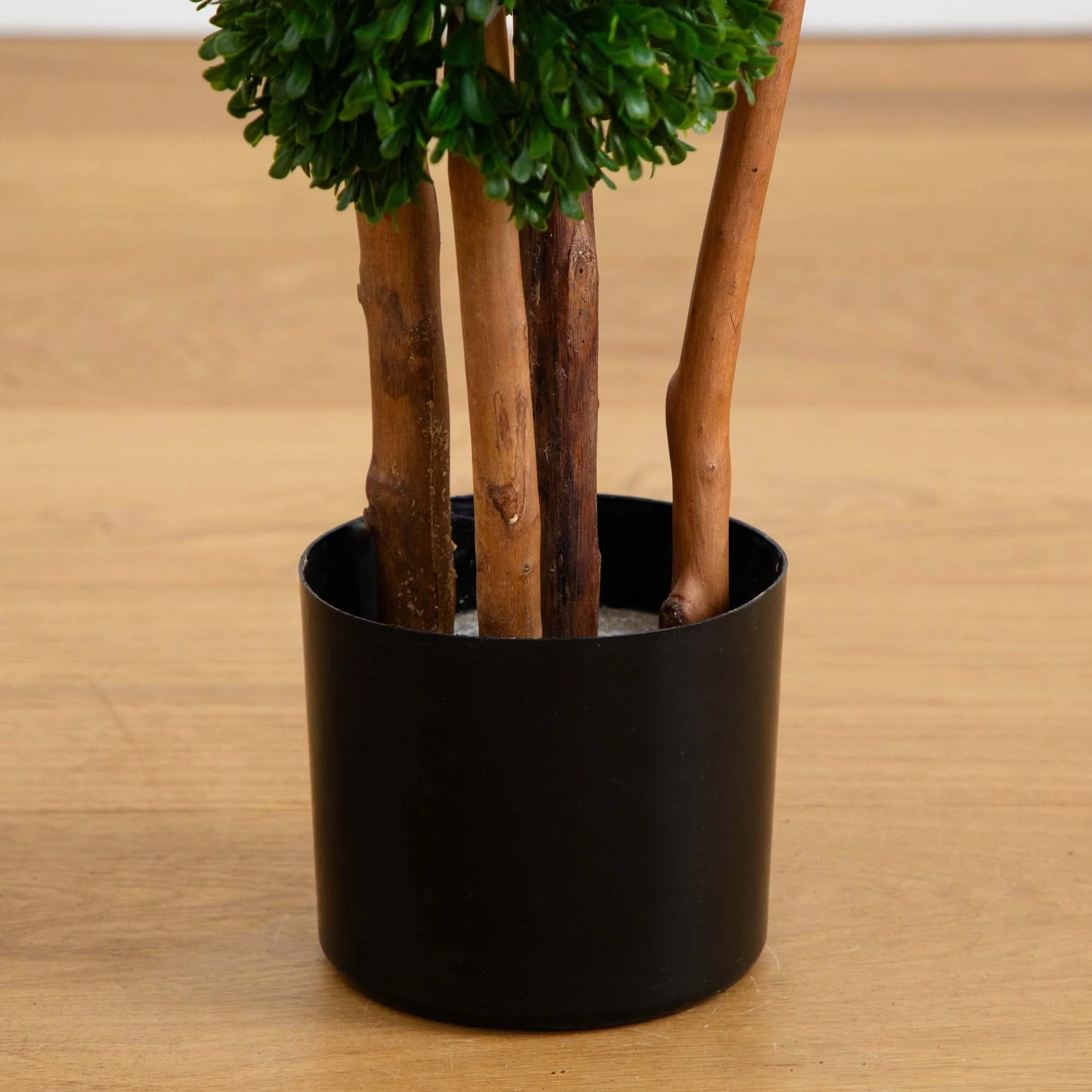 3’ Boxwood Topiary Tree UV Resistant (Indoor/Outdoor) - Image 3