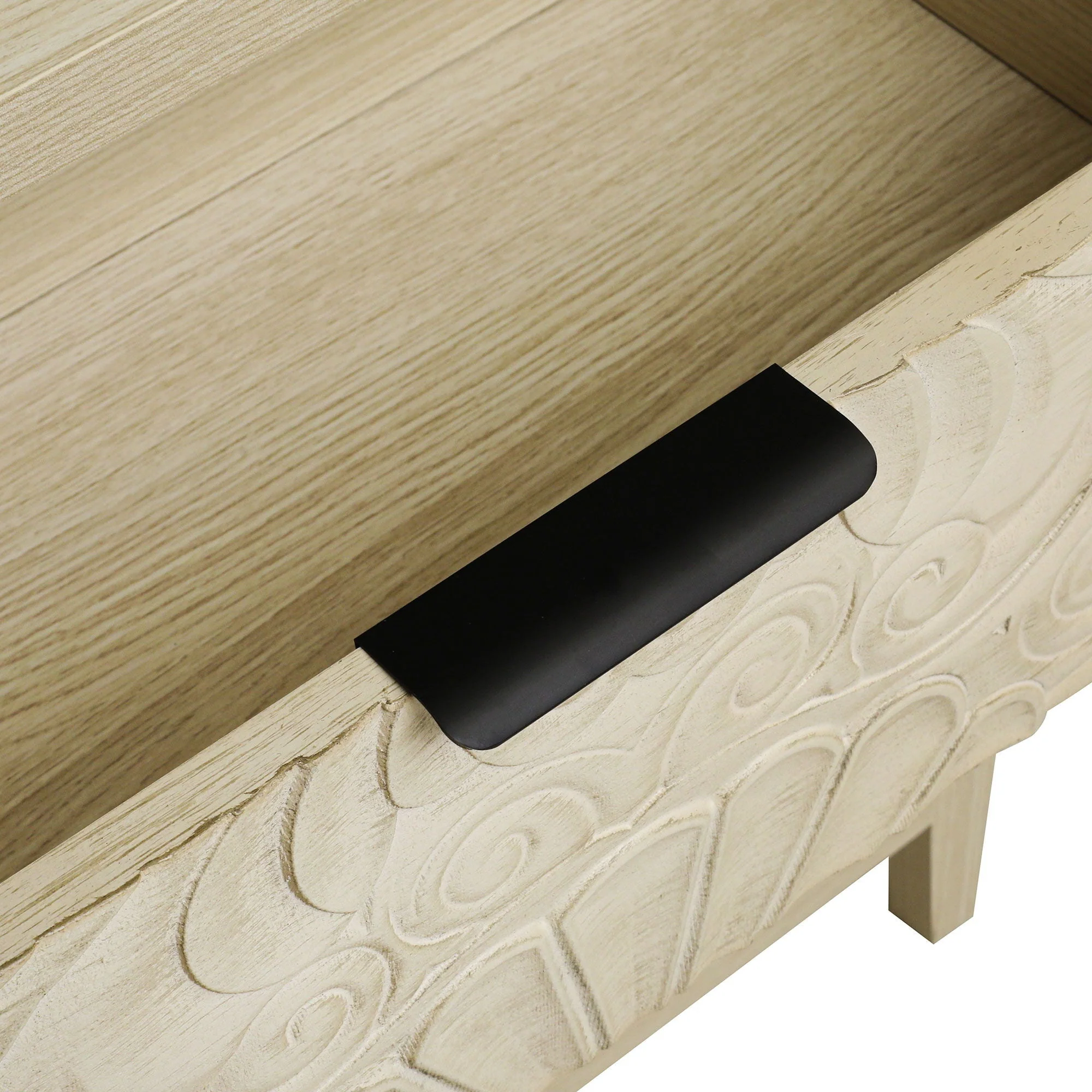 3 Drawer Cabinet, American Furniture, Suitable For Bedroom, Living Room, Study - Natural - Image 12