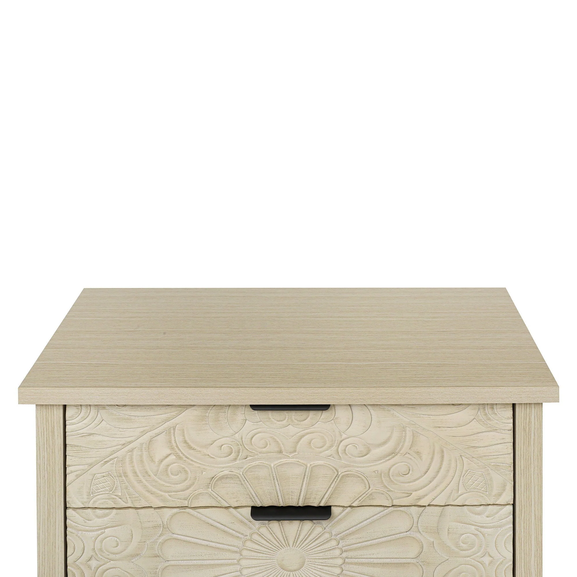 3 Drawer Cabinet, American Furniture, Suitable For Bedroom, Living Room, Study - Natural - Image 16