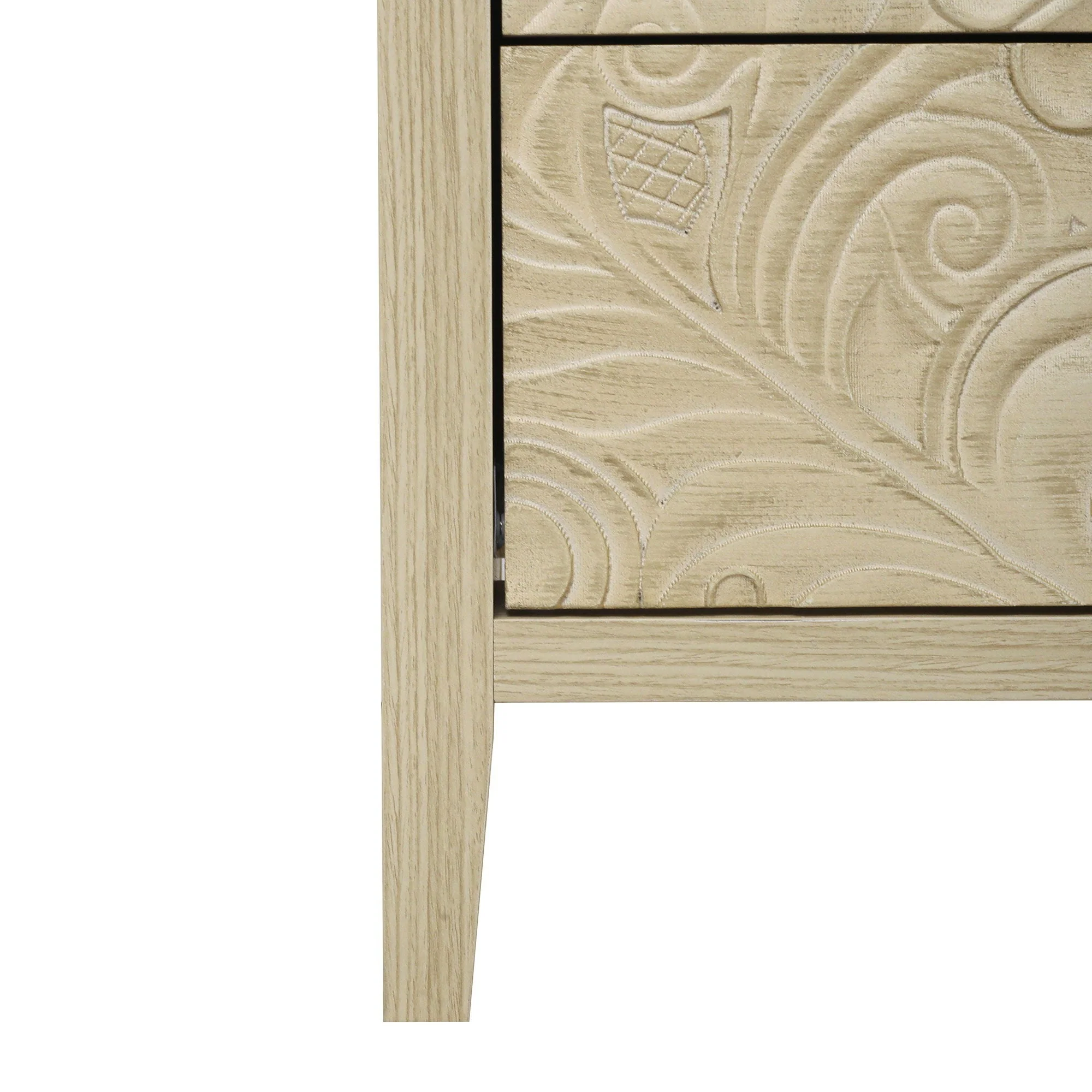 3 Drawer Cabinet, American Furniture, Suitable For Bedroom, Living Room, Study - Natural - Image 8