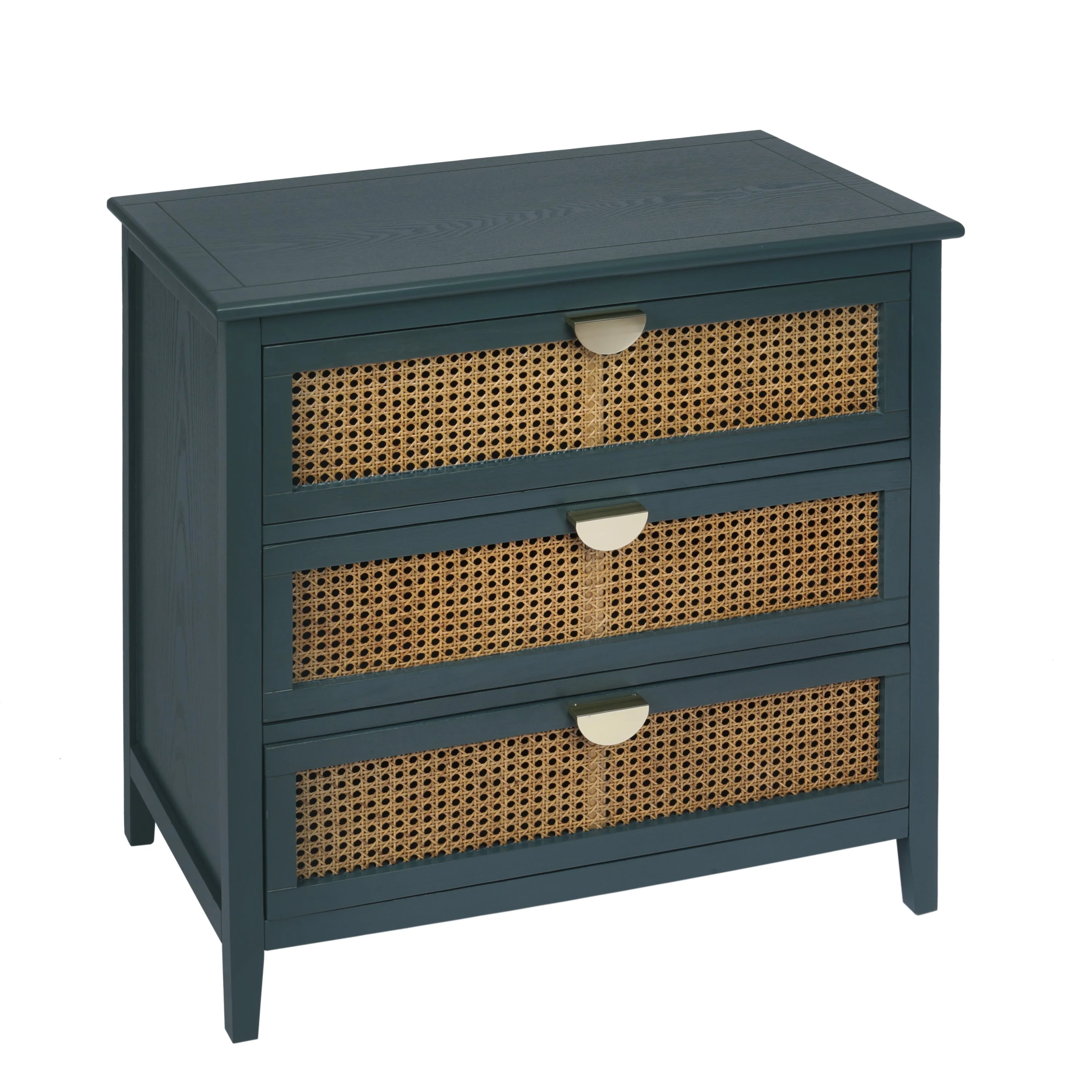 3 Drawer Cabinet Natural Rattan - Image 10