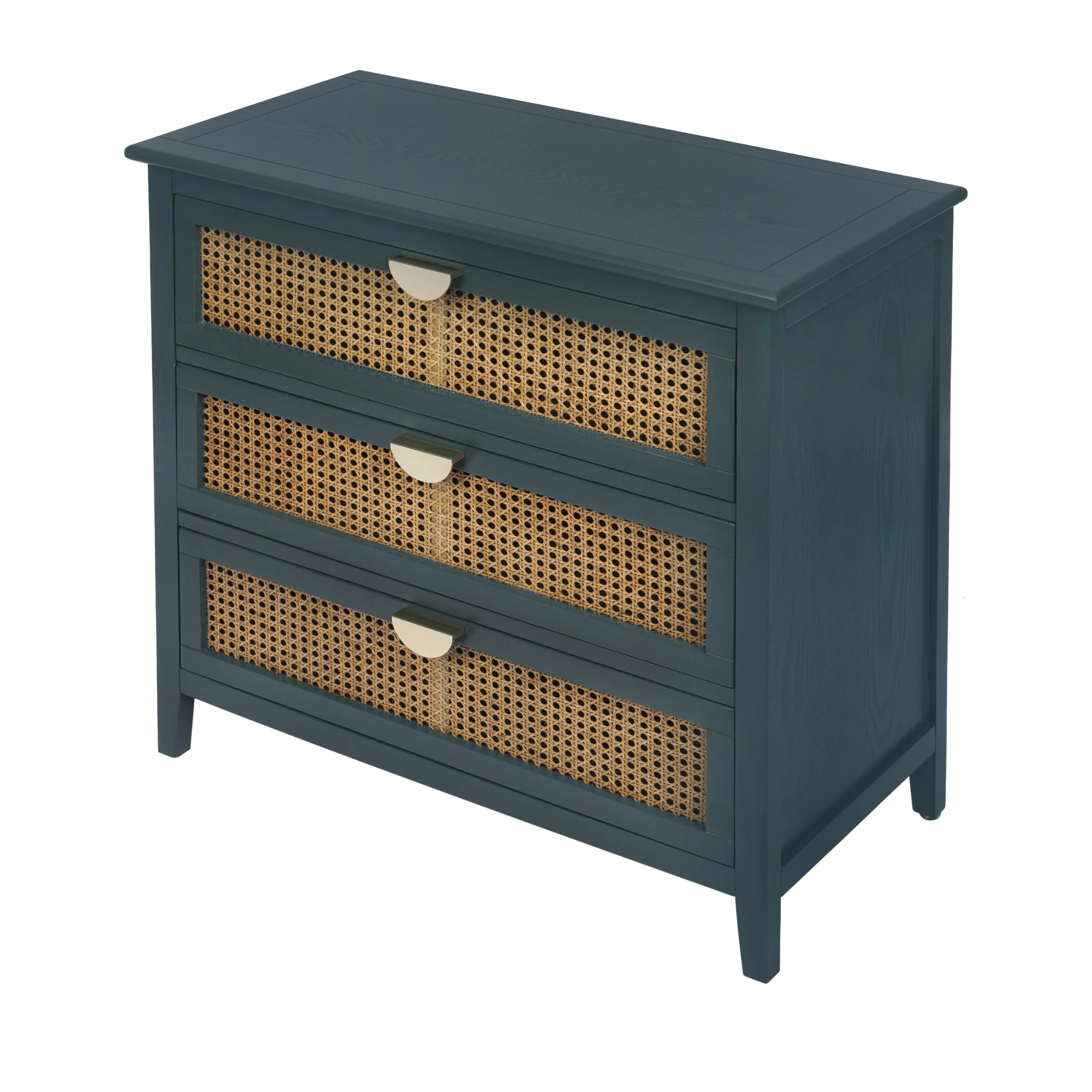 3 Drawer Cabinet Natural Rattan - Image 11
