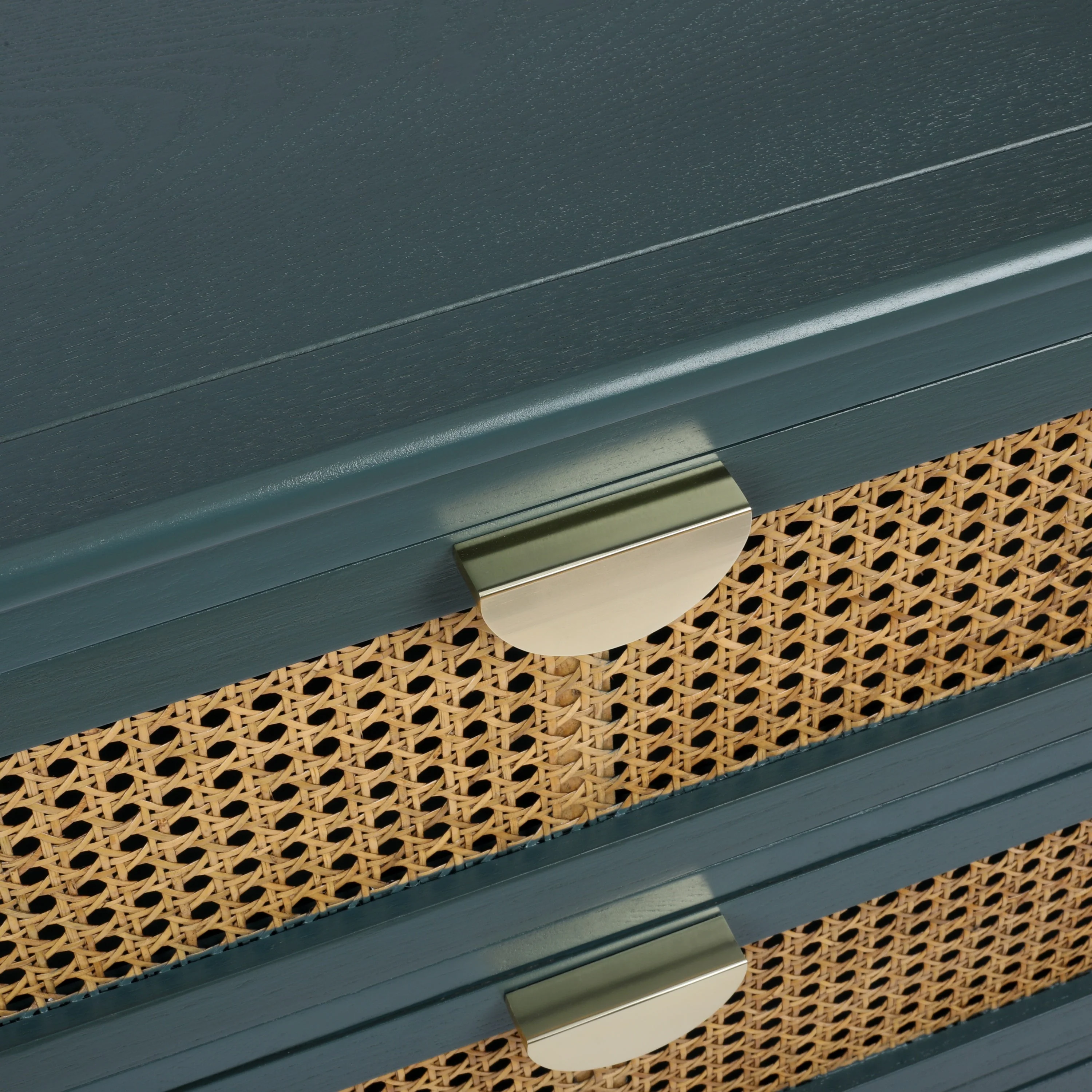 3 Drawer Cabinet Natural Rattan - Image 17