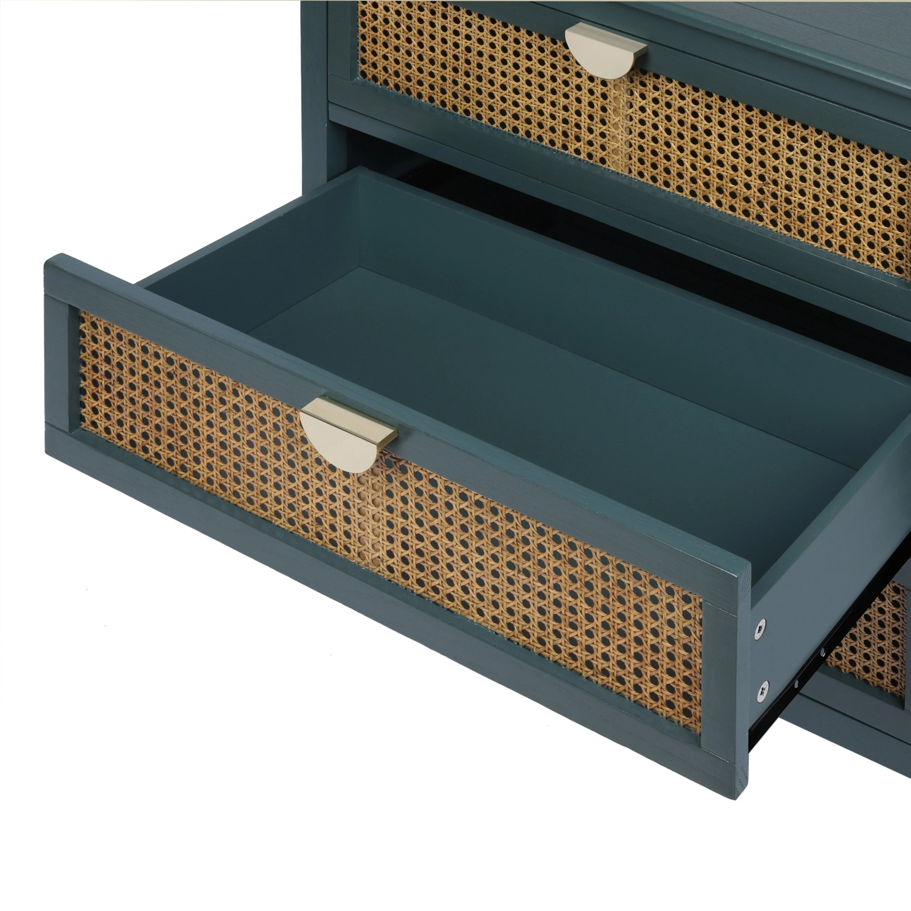 3 Drawer Cabinet Natural Rattan - Image 18