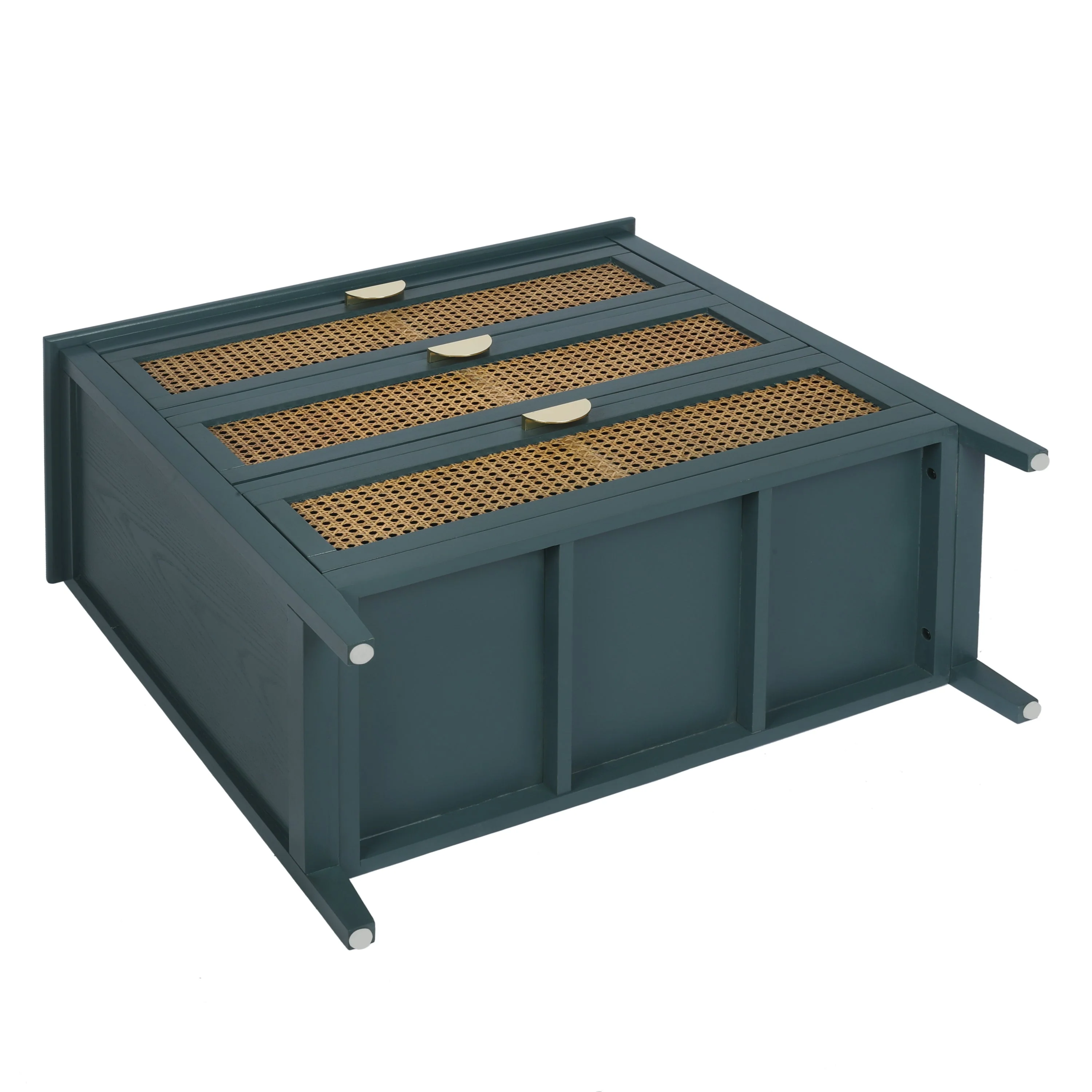 3 Drawer Cabinet Natural Rattan - Image 19