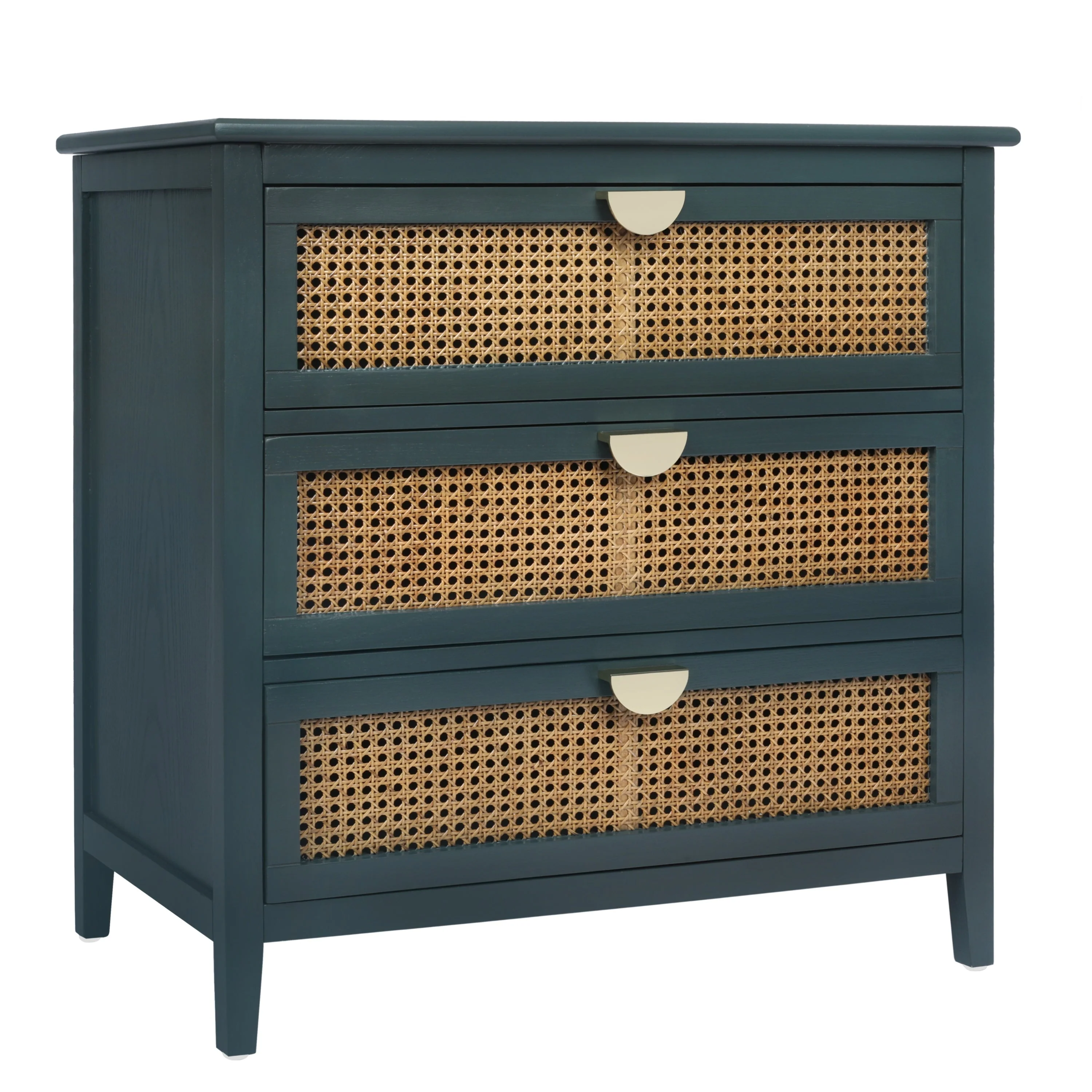3 Drawer Cabinet Natural Rattan - Image 7