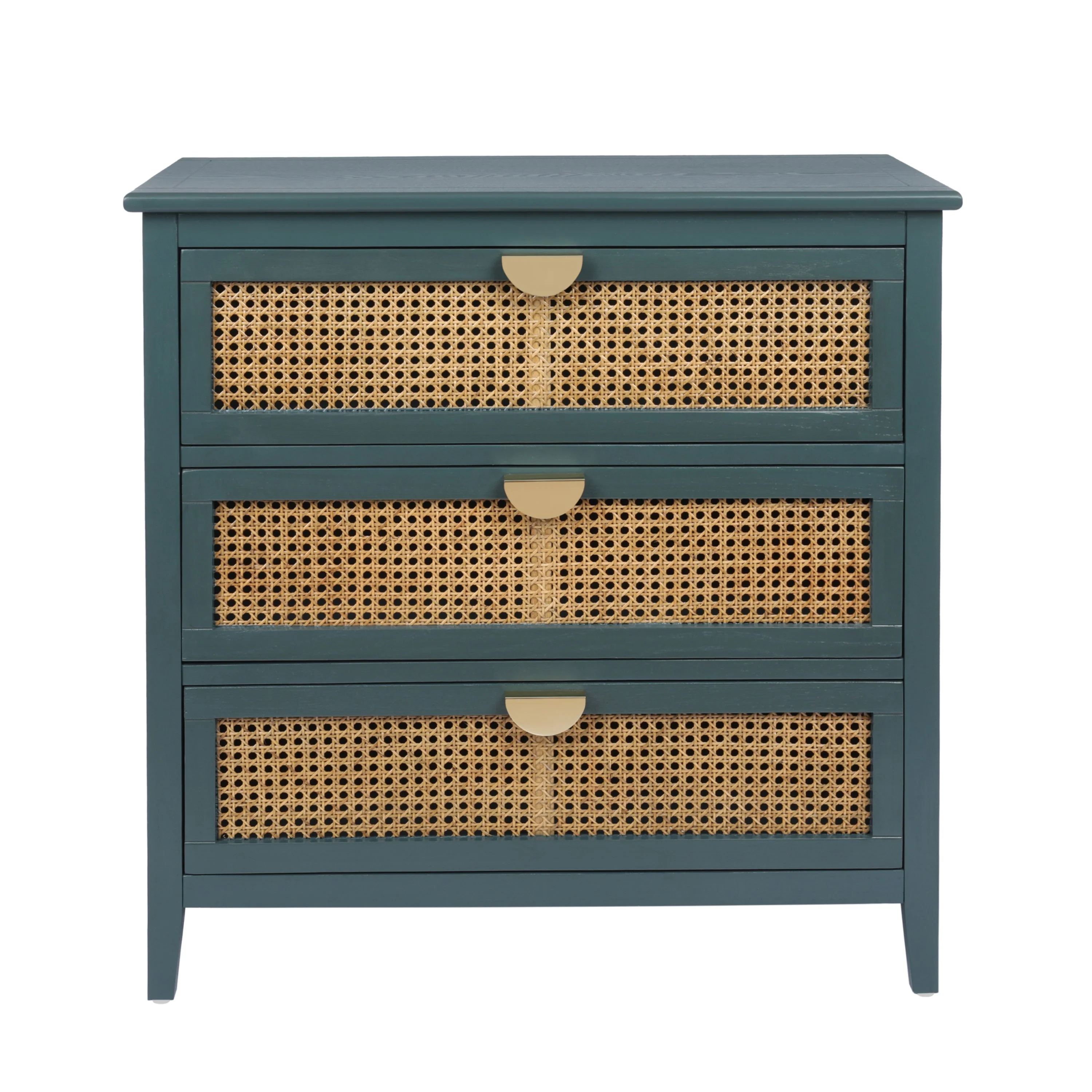 3 Drawer Cabinet Natural Rattan - Image 9