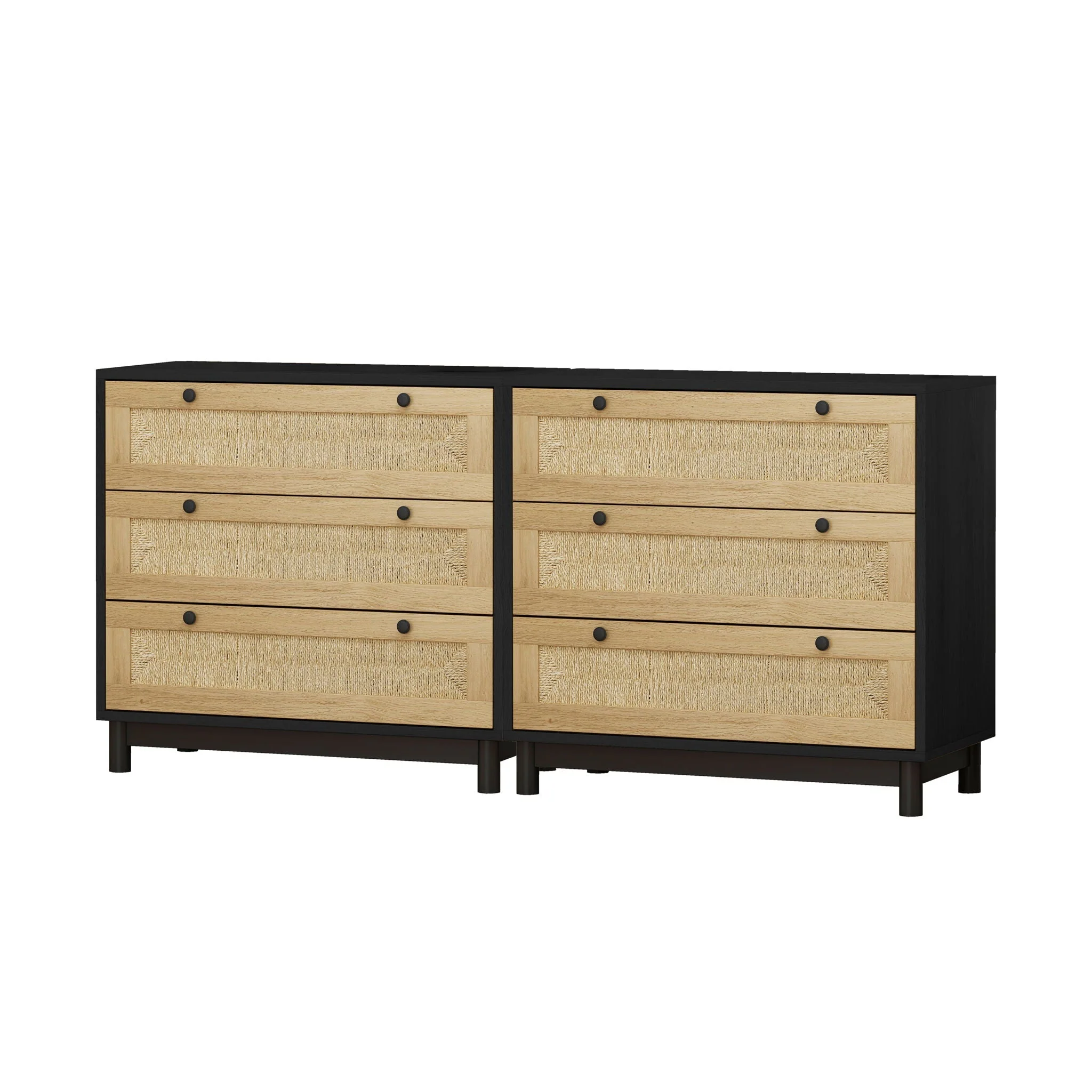 3 Drawer Storage Cabinet For Living Room - Image 7