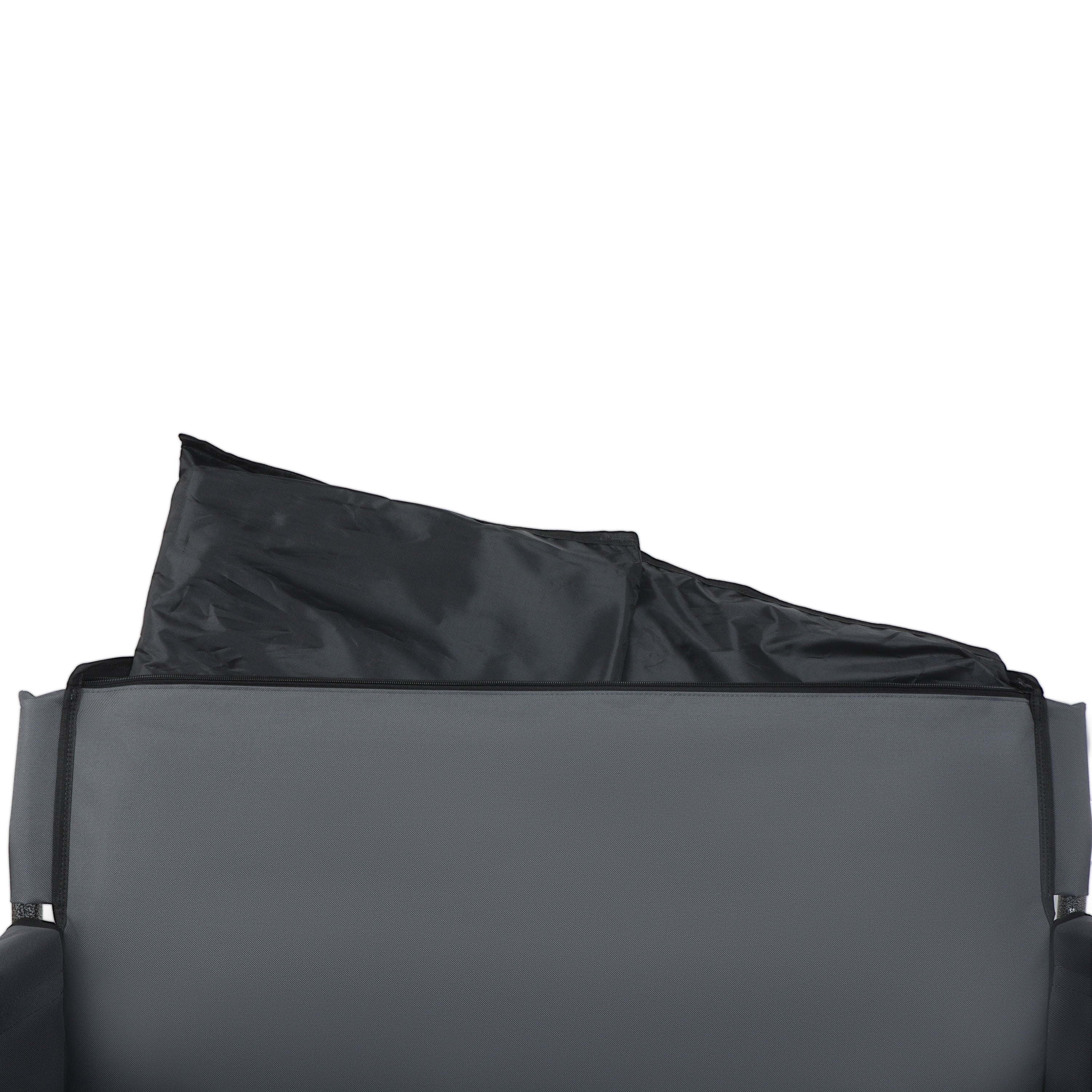 3-in-1 Convertible Folding Wagon Cart with Bench Seat & Storage - Image 11