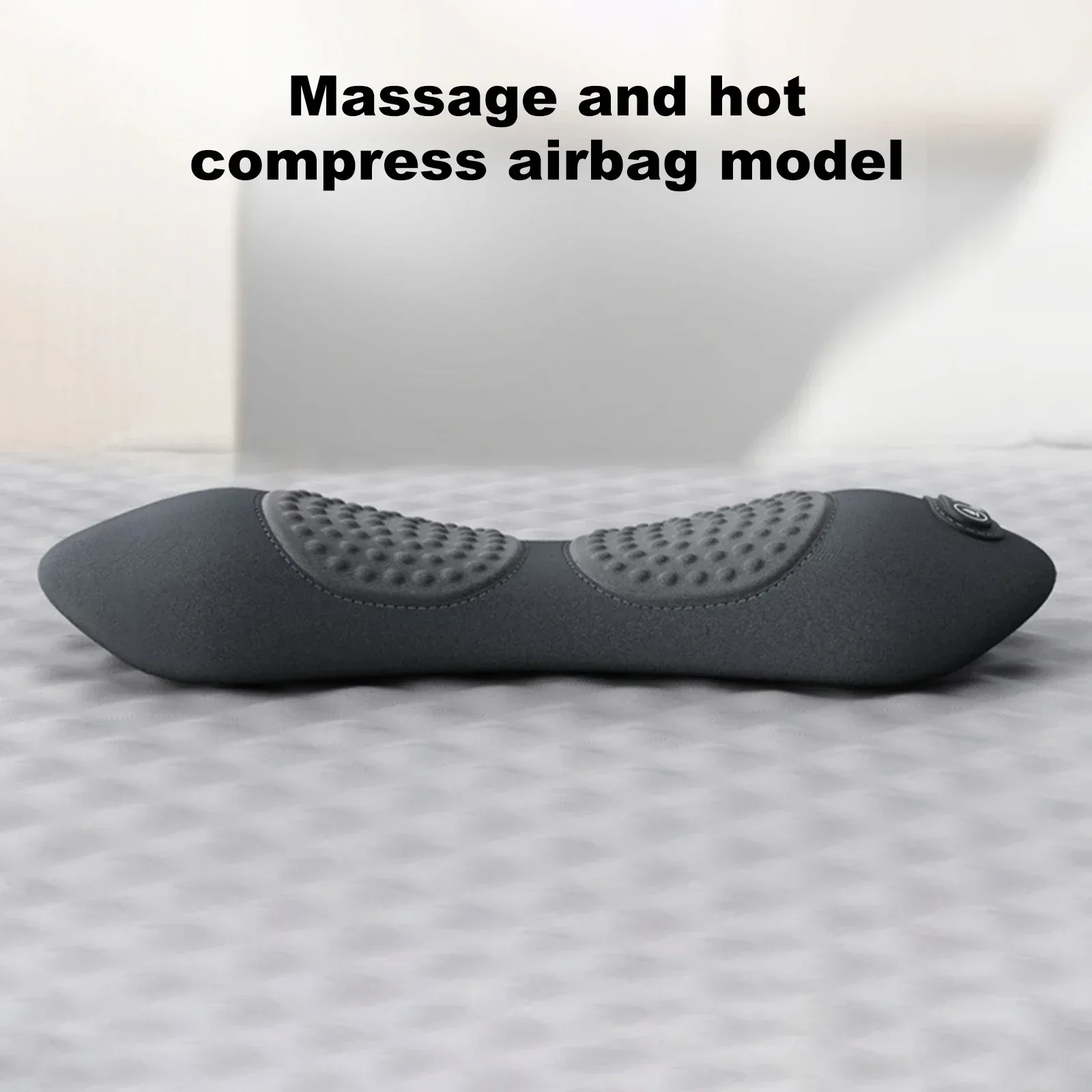 3-in-1 Lumbar Support Pillow Adjustable Back Massager with Heat Memory Foam - Image 4
