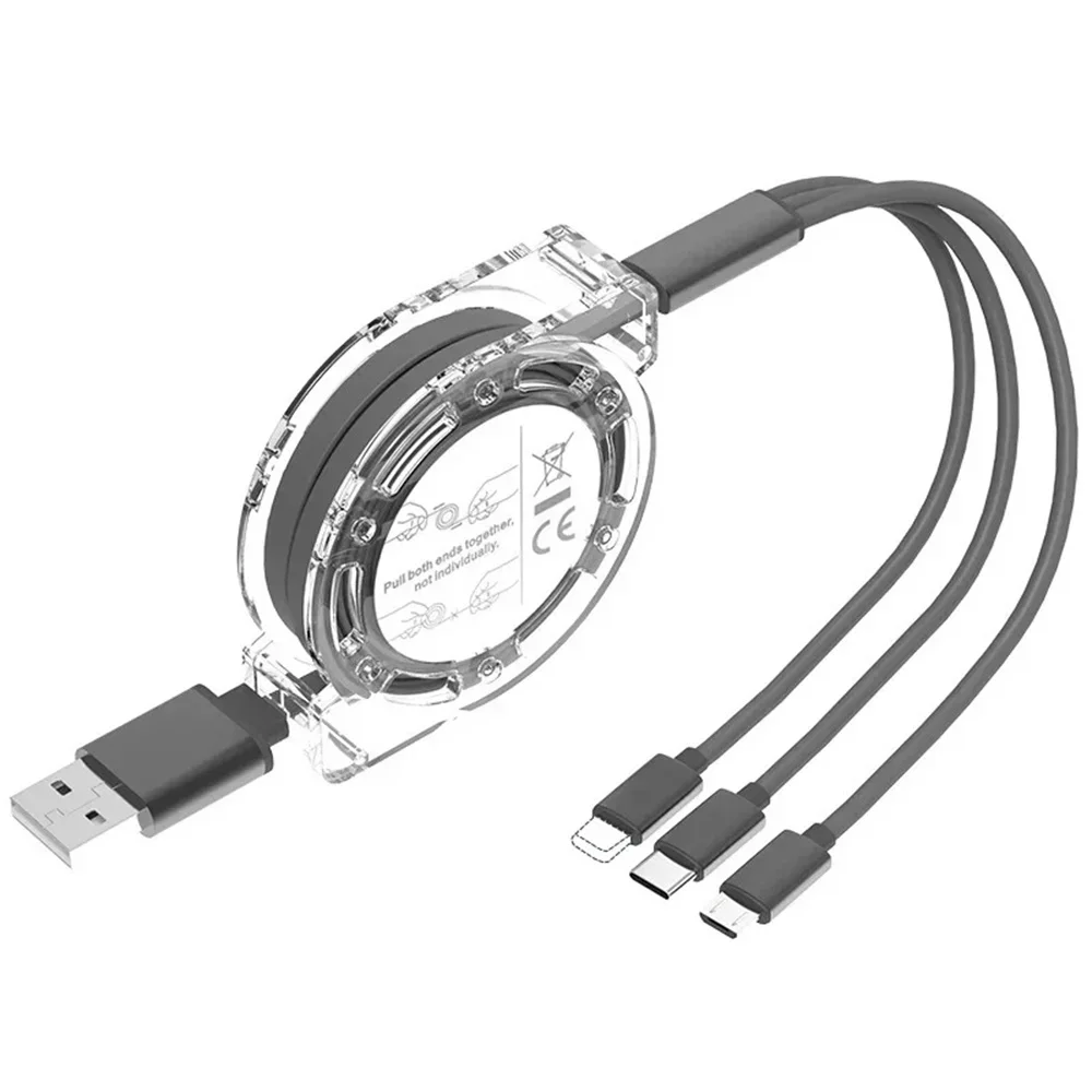 3-in-1 USB Cable – Fast Charging iPhone, Type-C & Micro USB for Android Devices - Image 7