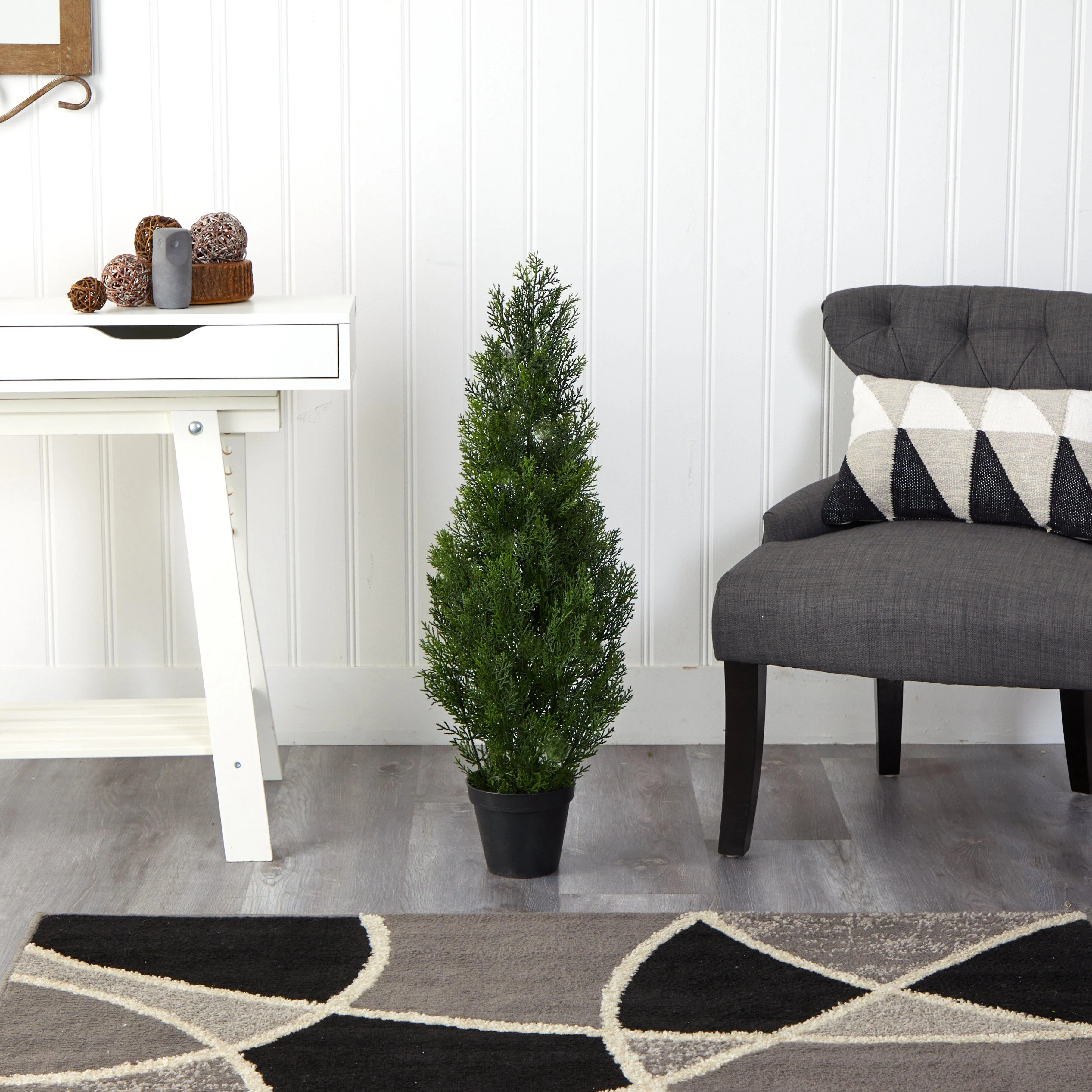 3’ Mini Cedar Pine Tree (Indoor/Outdoor) - Image 5