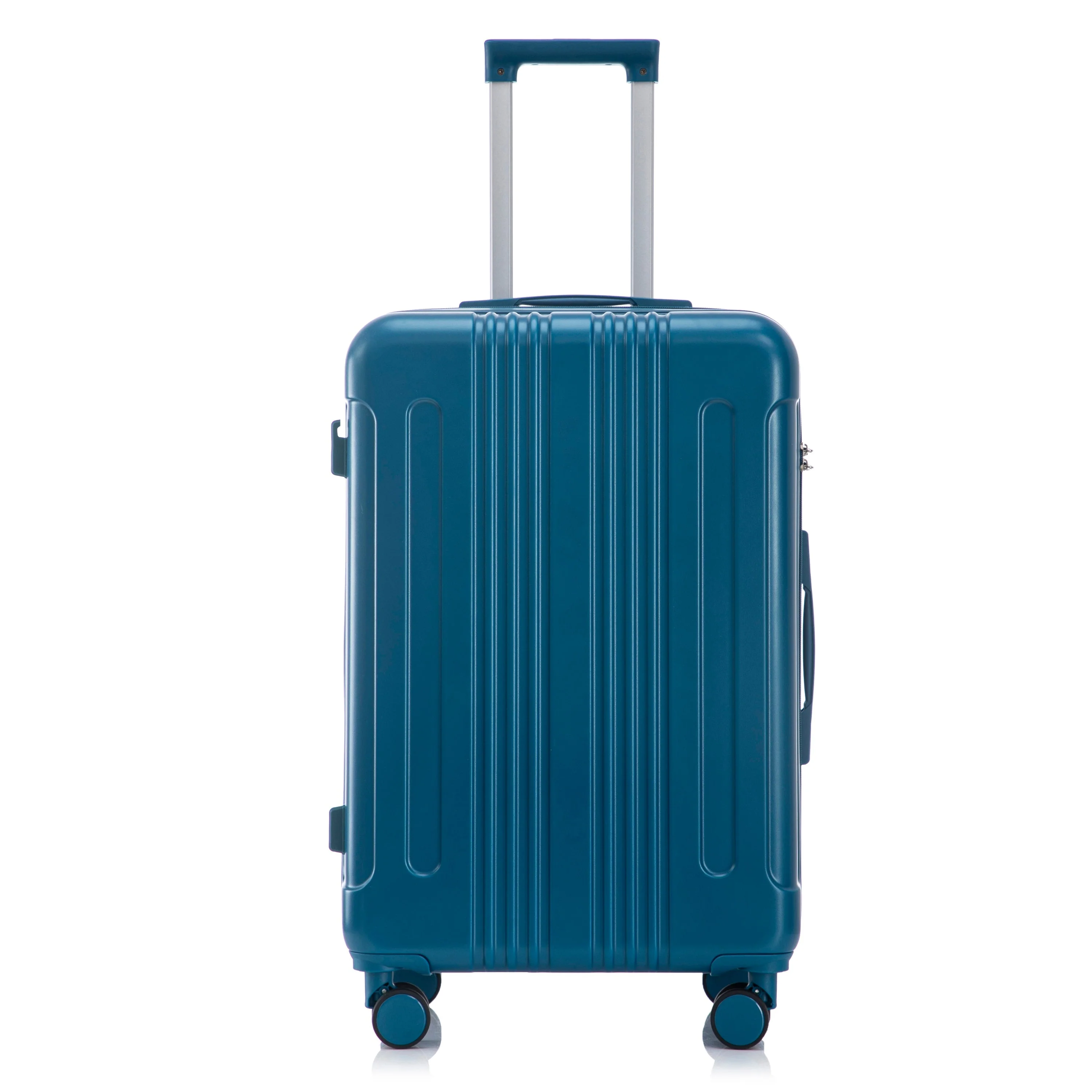3-Piece ABS Spinner Wheel Luggage Set 20"/24"/28" Dark Blue - Image 23