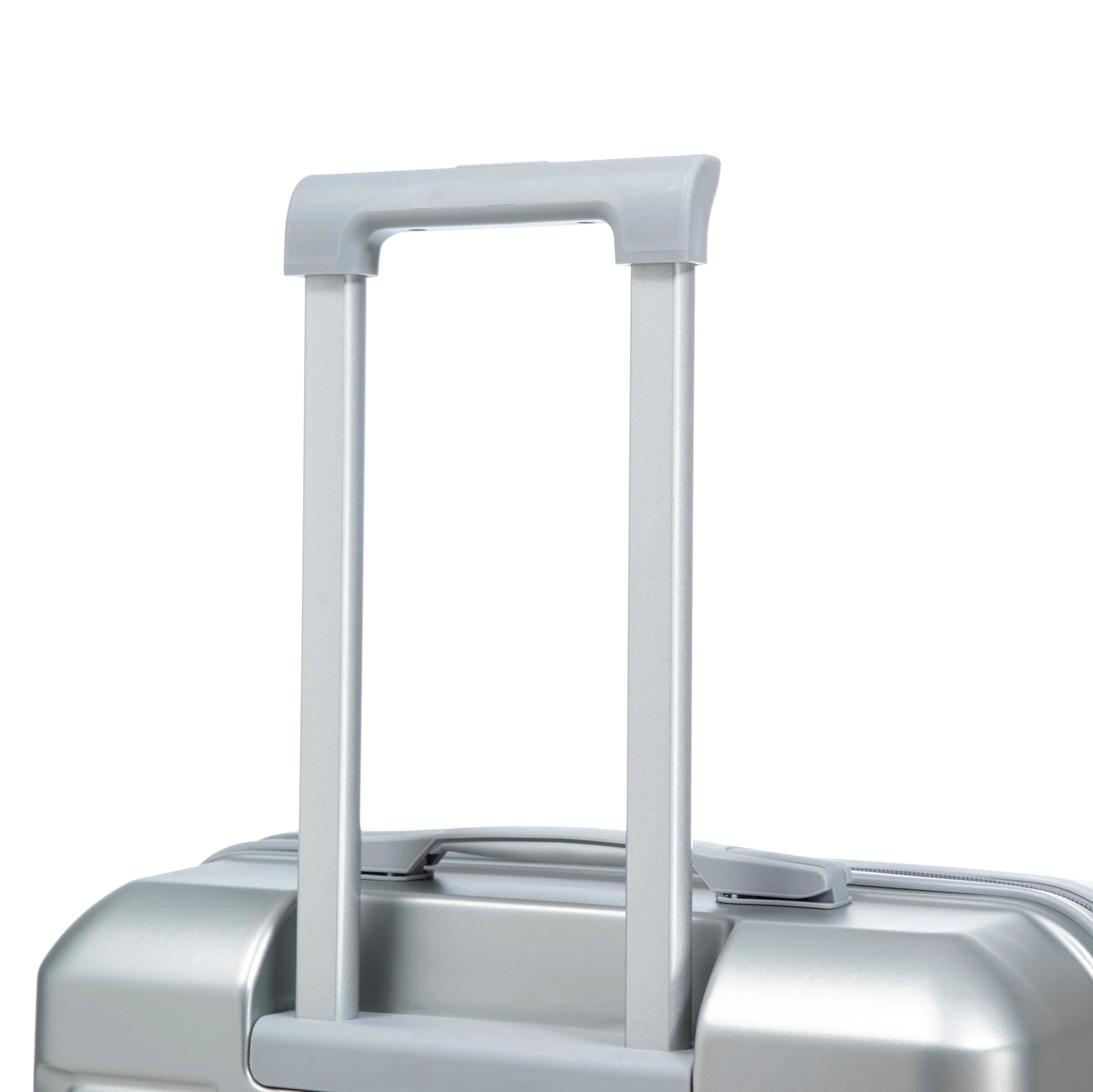 3-Piece ABS Spinner Wheel Luggage Set with Combination Lock - Silver - Image 13