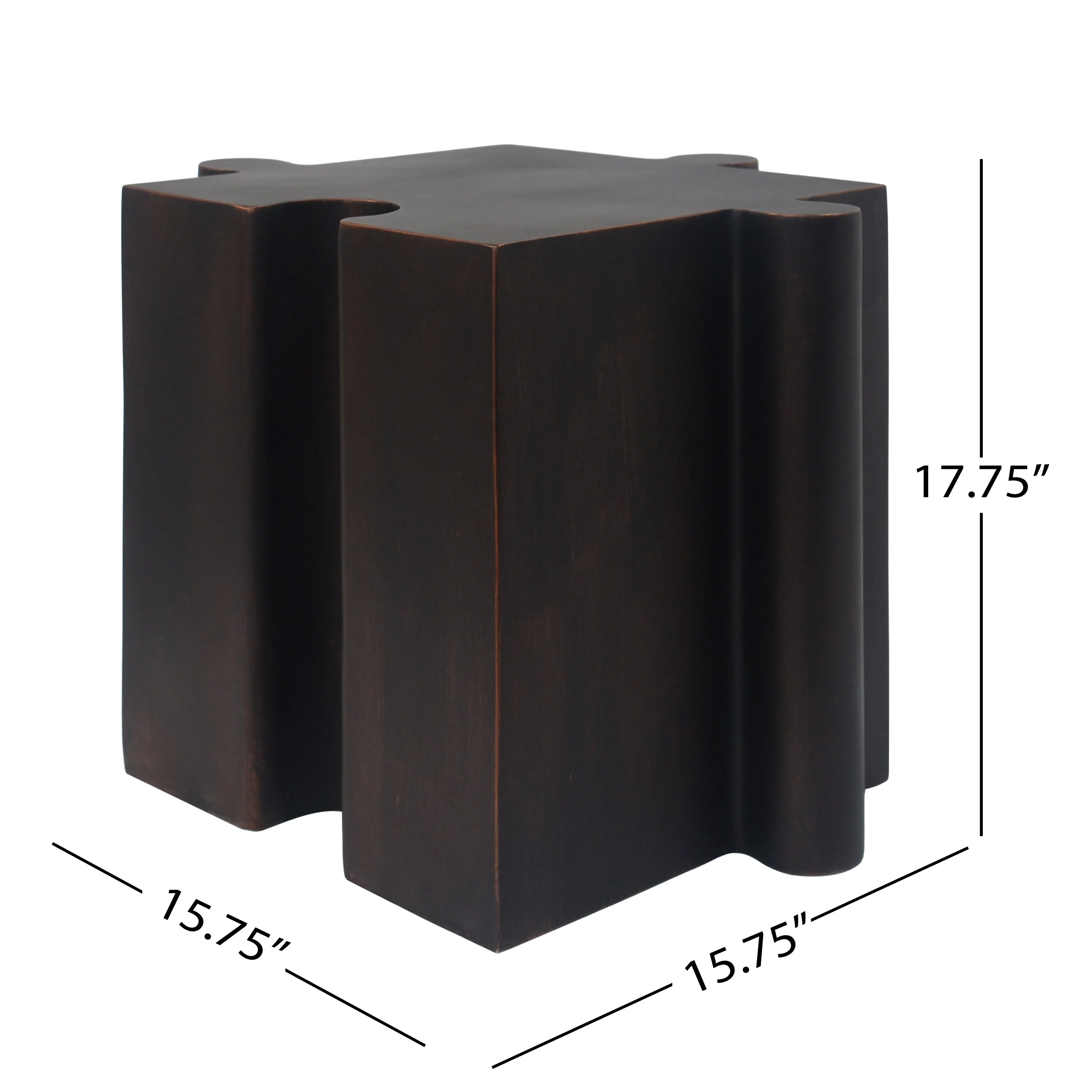3-Piece Artistic Puzzle Table Set - Image 3