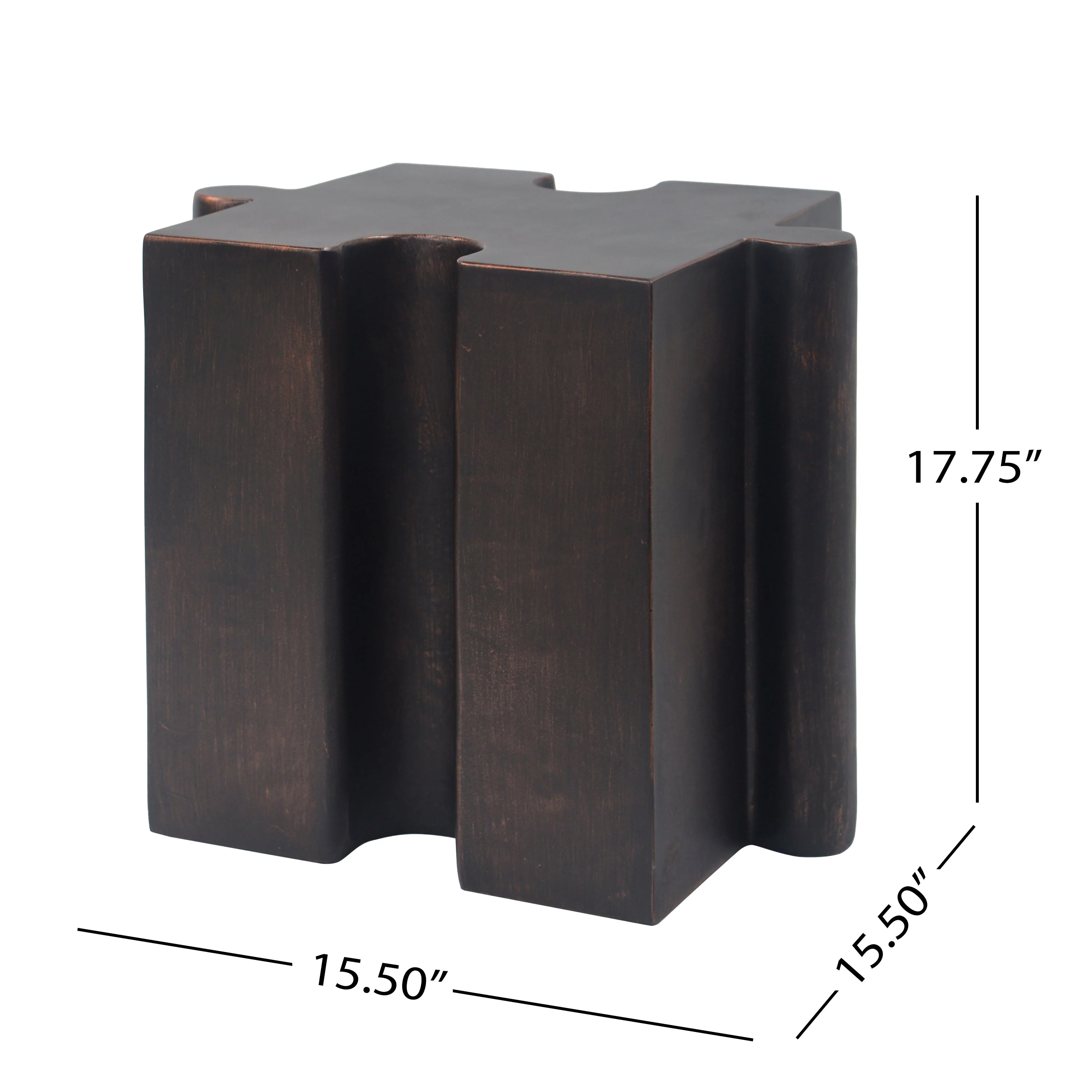 3-Piece Artistic Puzzle Table Set - Image 4