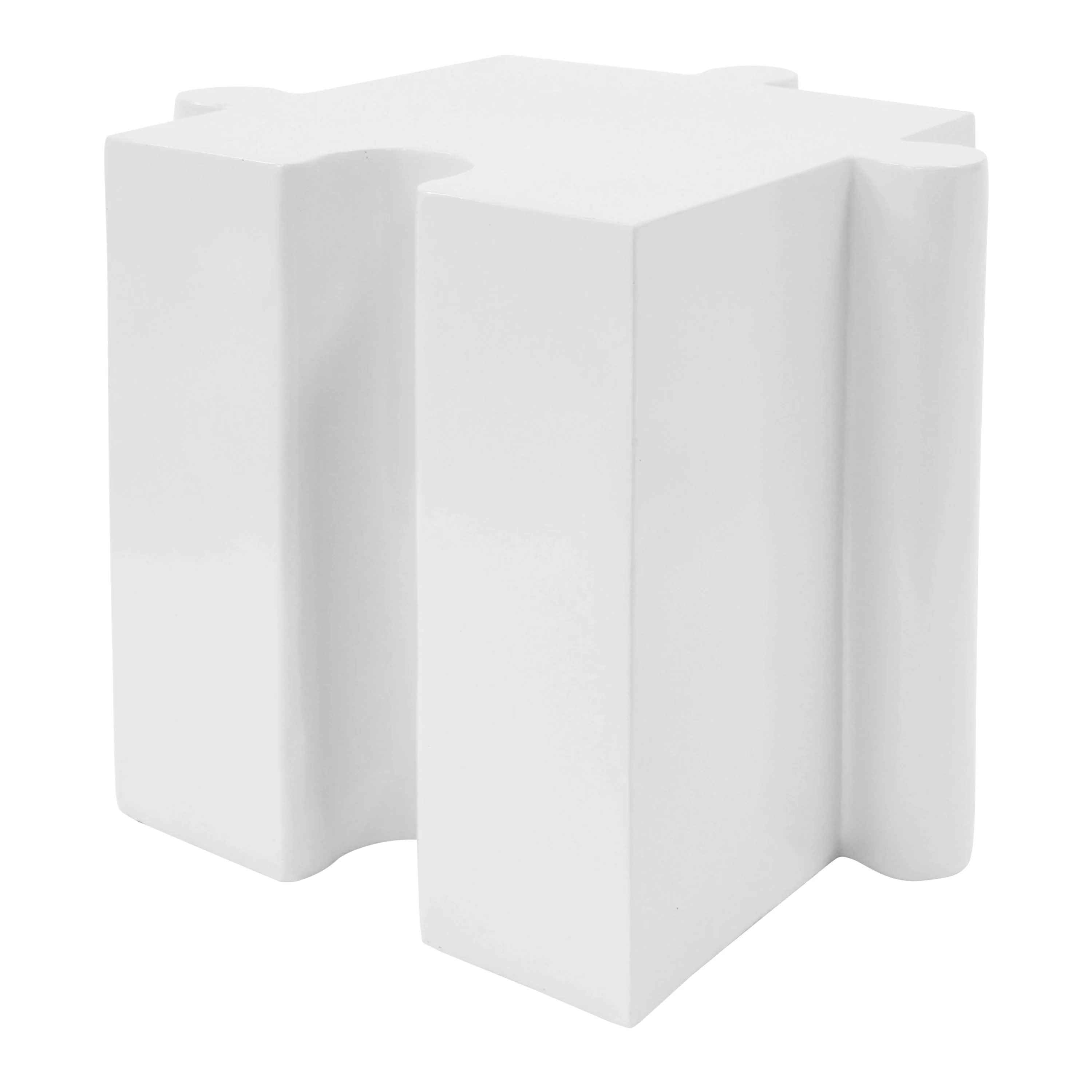 3-Piece Artistic Puzzle Table Set, Modular MGO Side Tables - Image 10