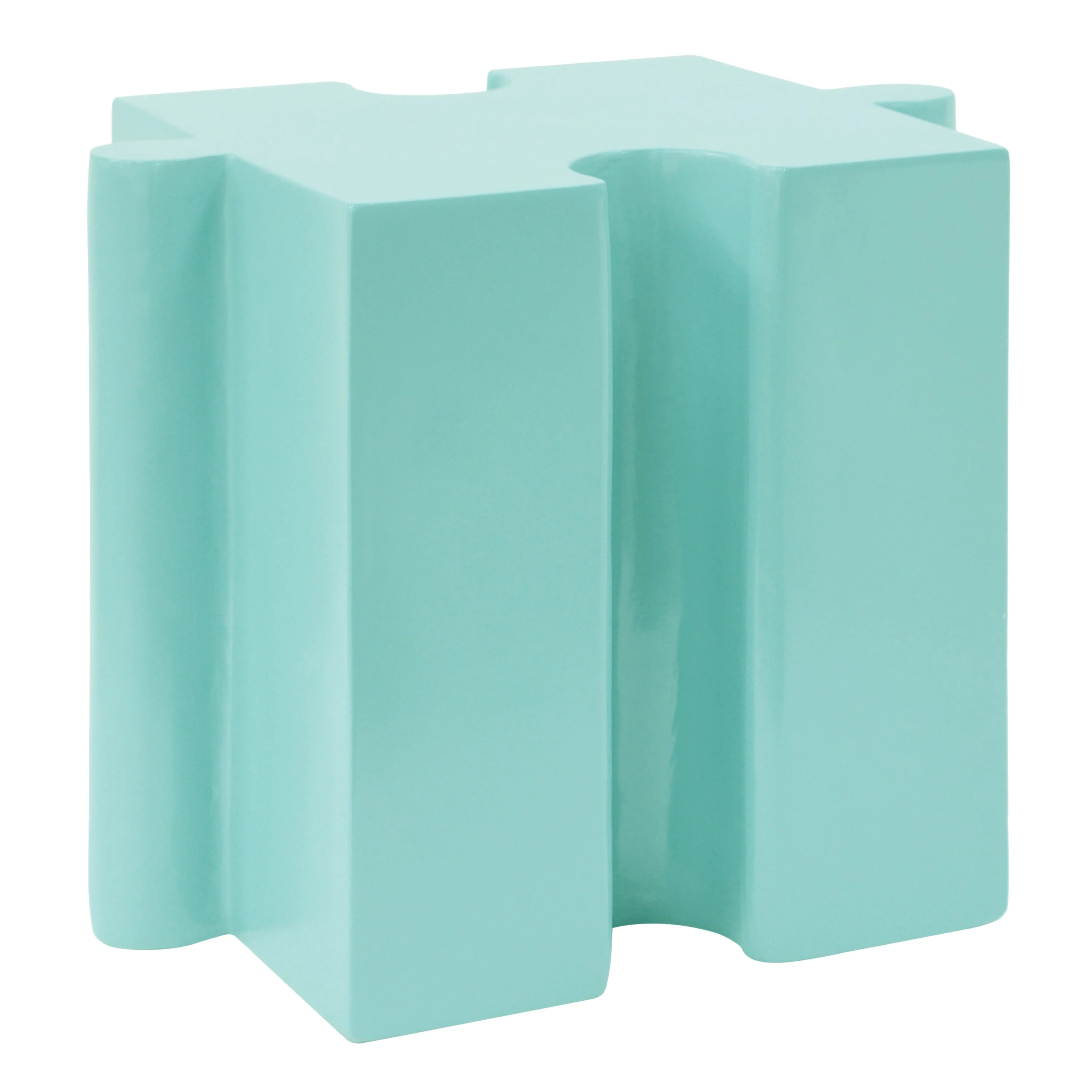 3-Piece Artistic Puzzle Table Set, Modular MGO Side Tables with Interlocking Design - Image 17
