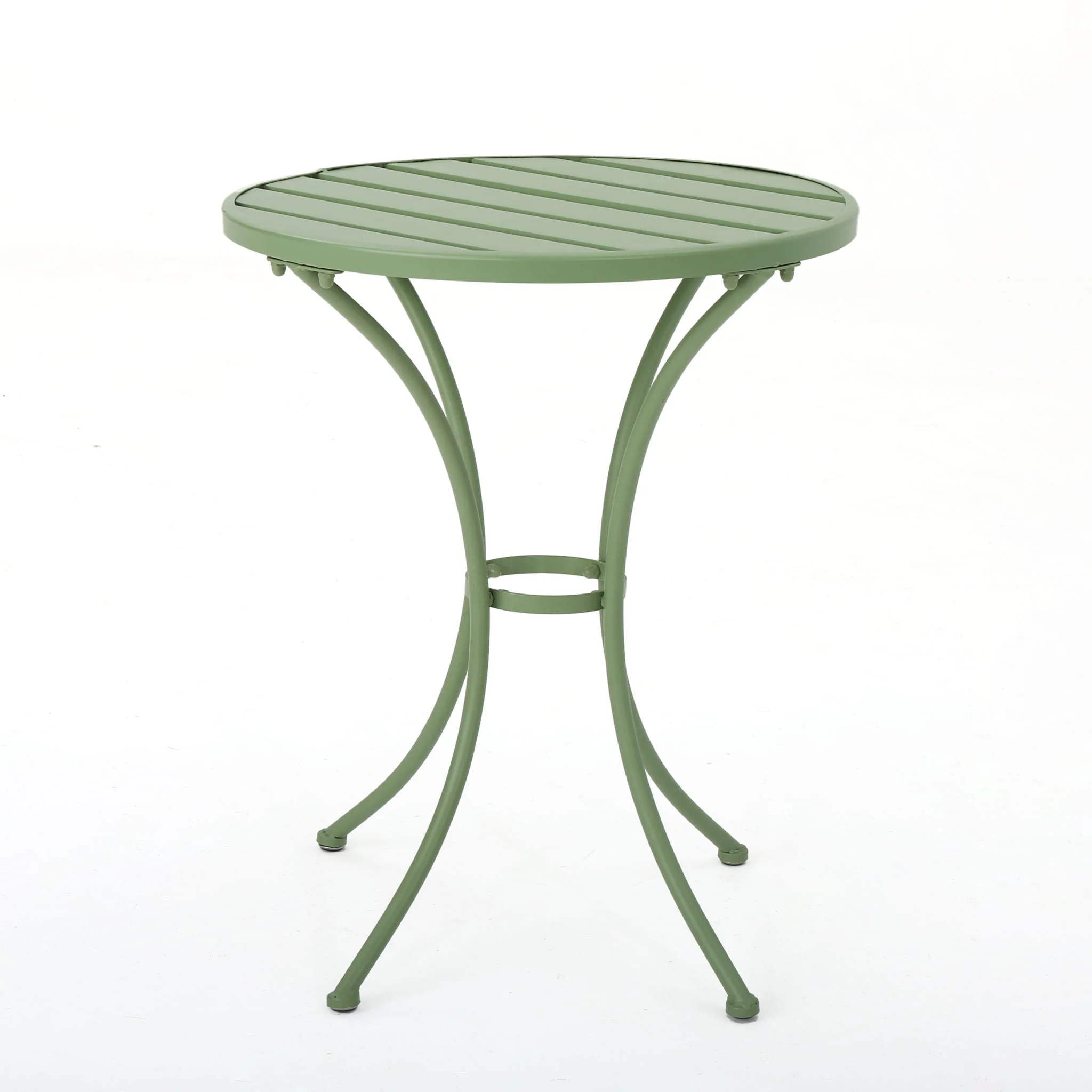 3 Piece Bistro Set With Table And 2 Chairs - Green - Image 4