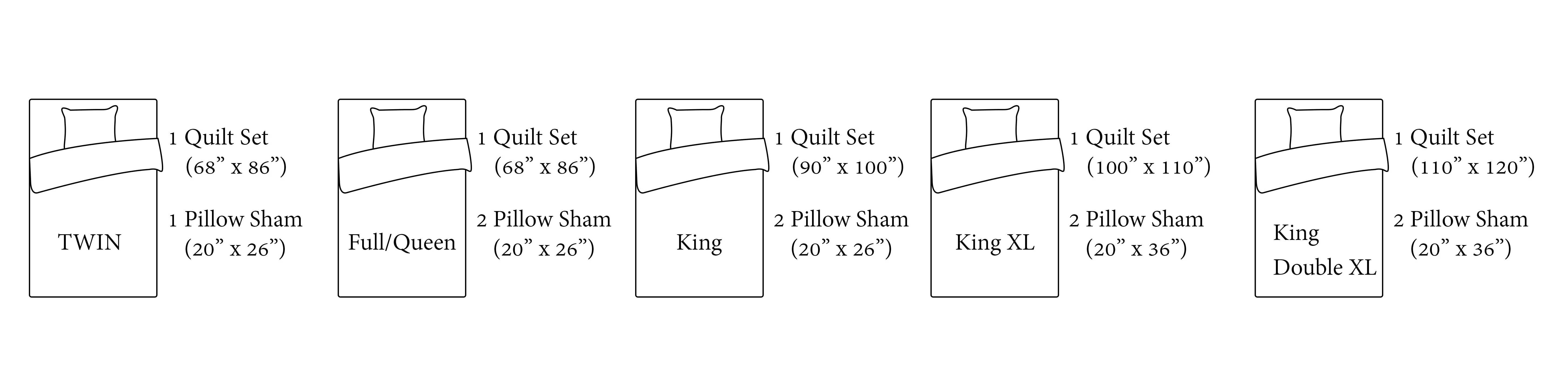 3-Piece Cotton Blend Reversible Quilt Set - Image 3