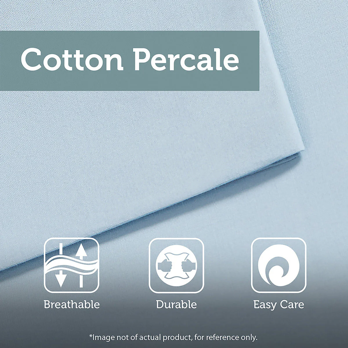 3 Piece Cotton Jacquard Comforter Set Aqua Full/Queen - Image 9