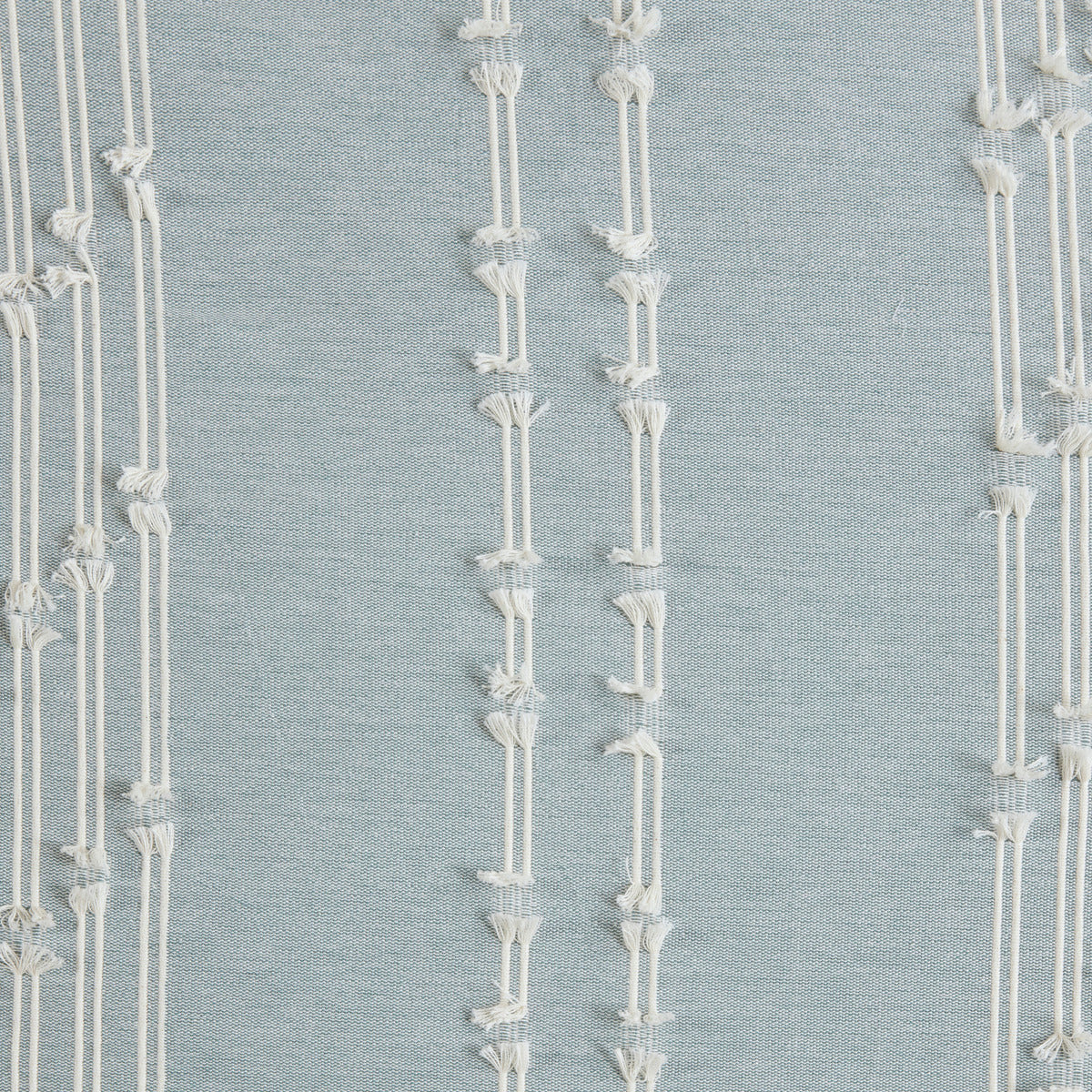 3 Piece Cotton Jacquard Comforter Set Aqua King/Cal King - Image 4