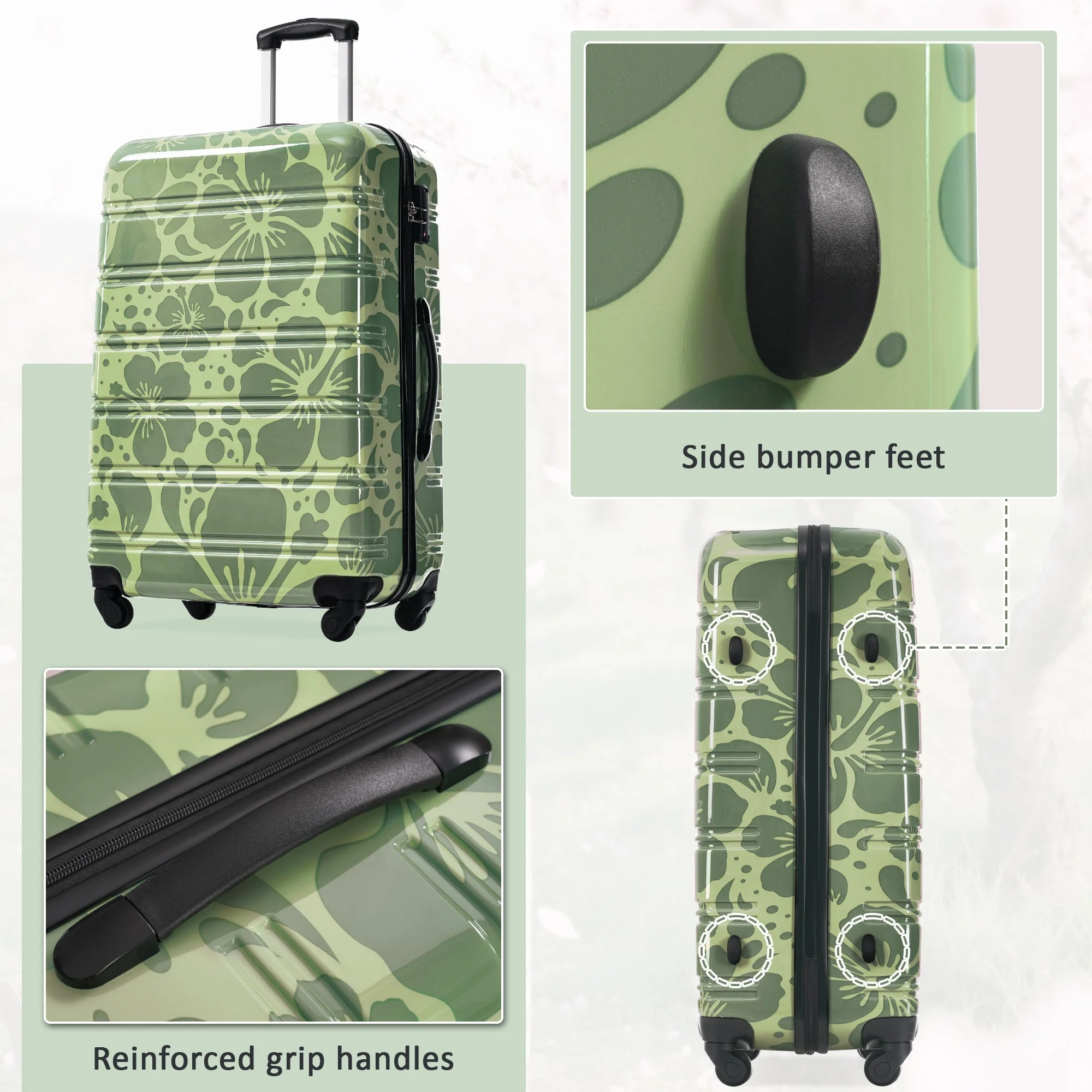 3-Piece Hard Shell Luggage Set – 20" 24" 28" by GigaTech - Image 7