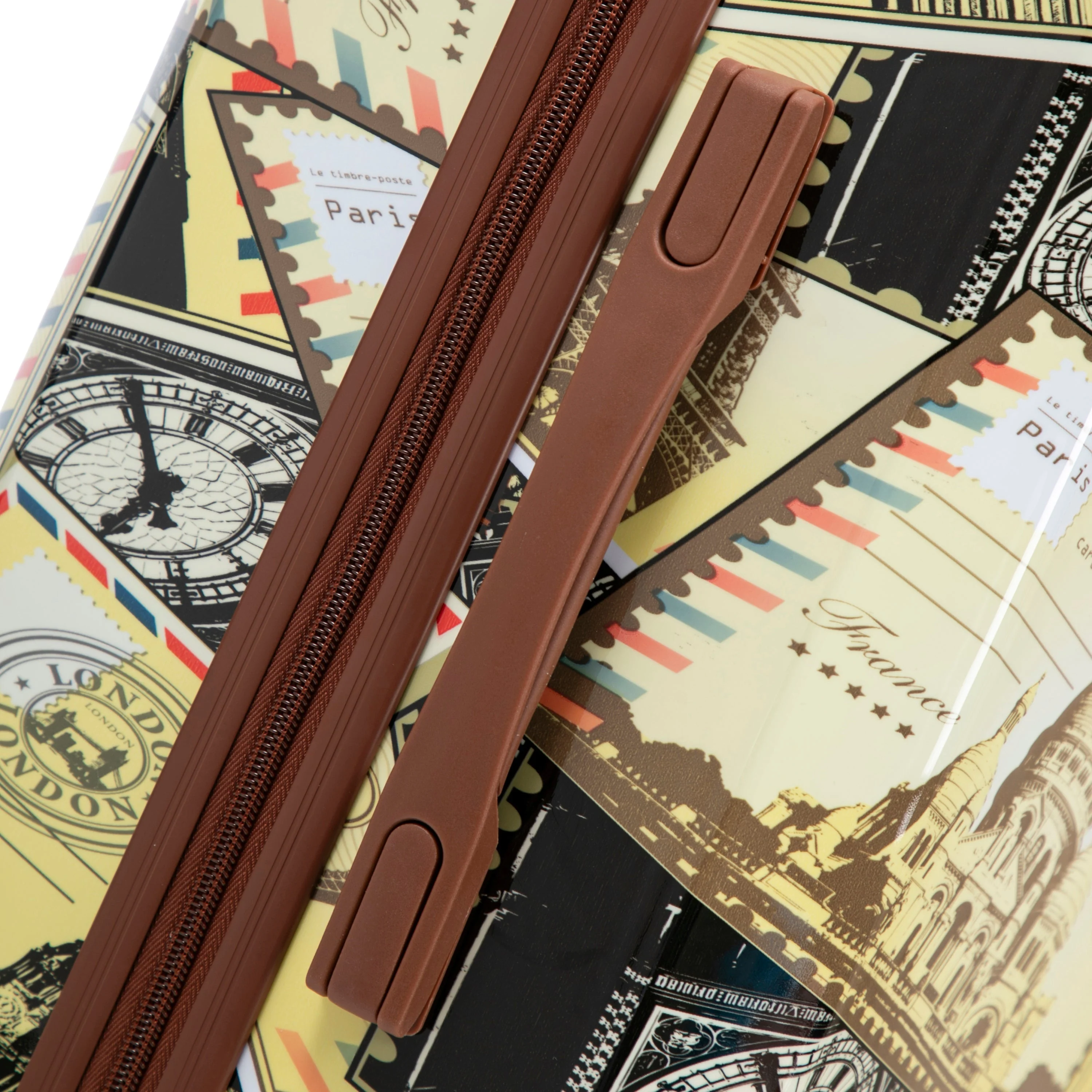 3-Piece PC Spinner Wheel Luggage Set with Printed Pattern - Image 15