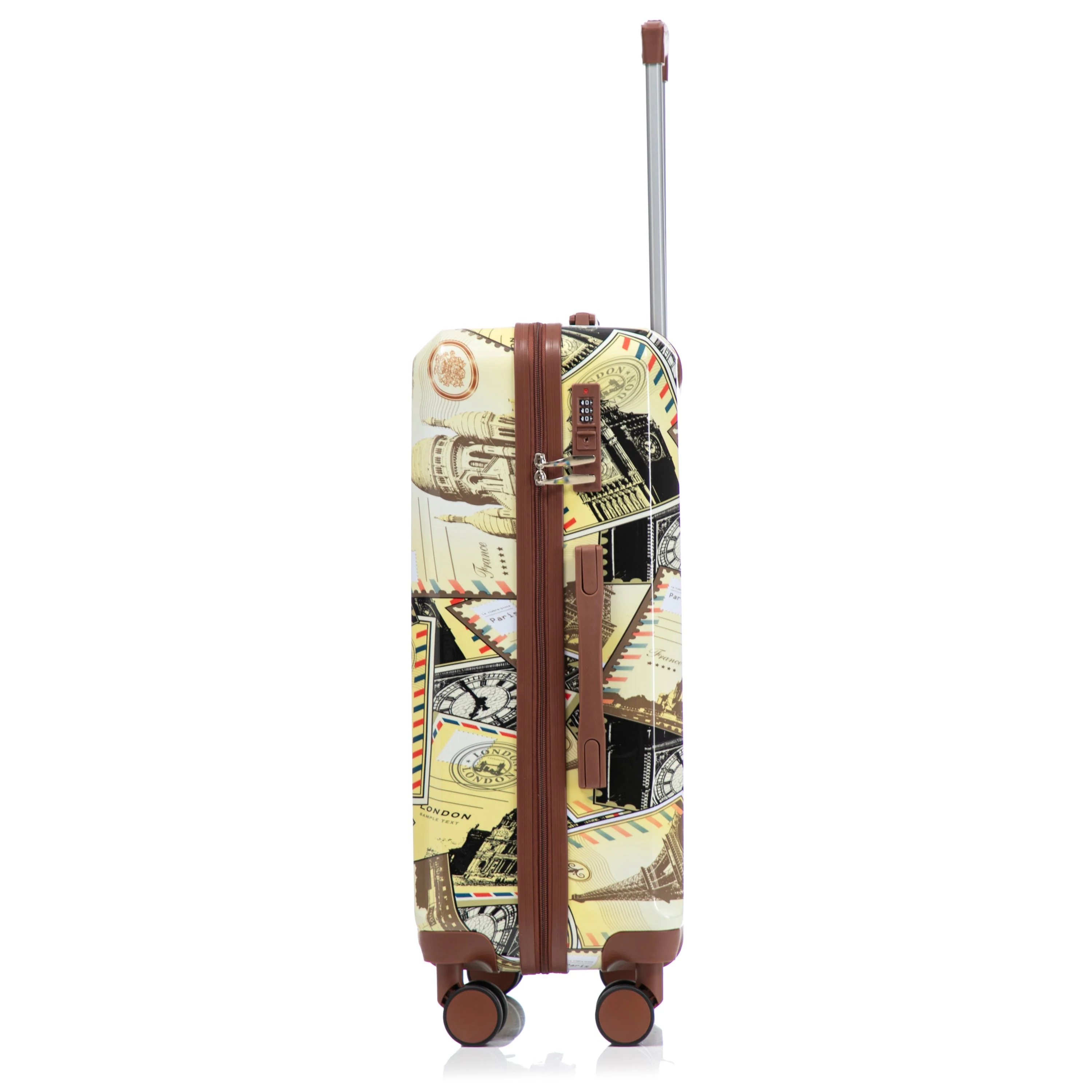 3-Piece PC Spinner Wheel Luggage Set with Printed Pattern - Image 22