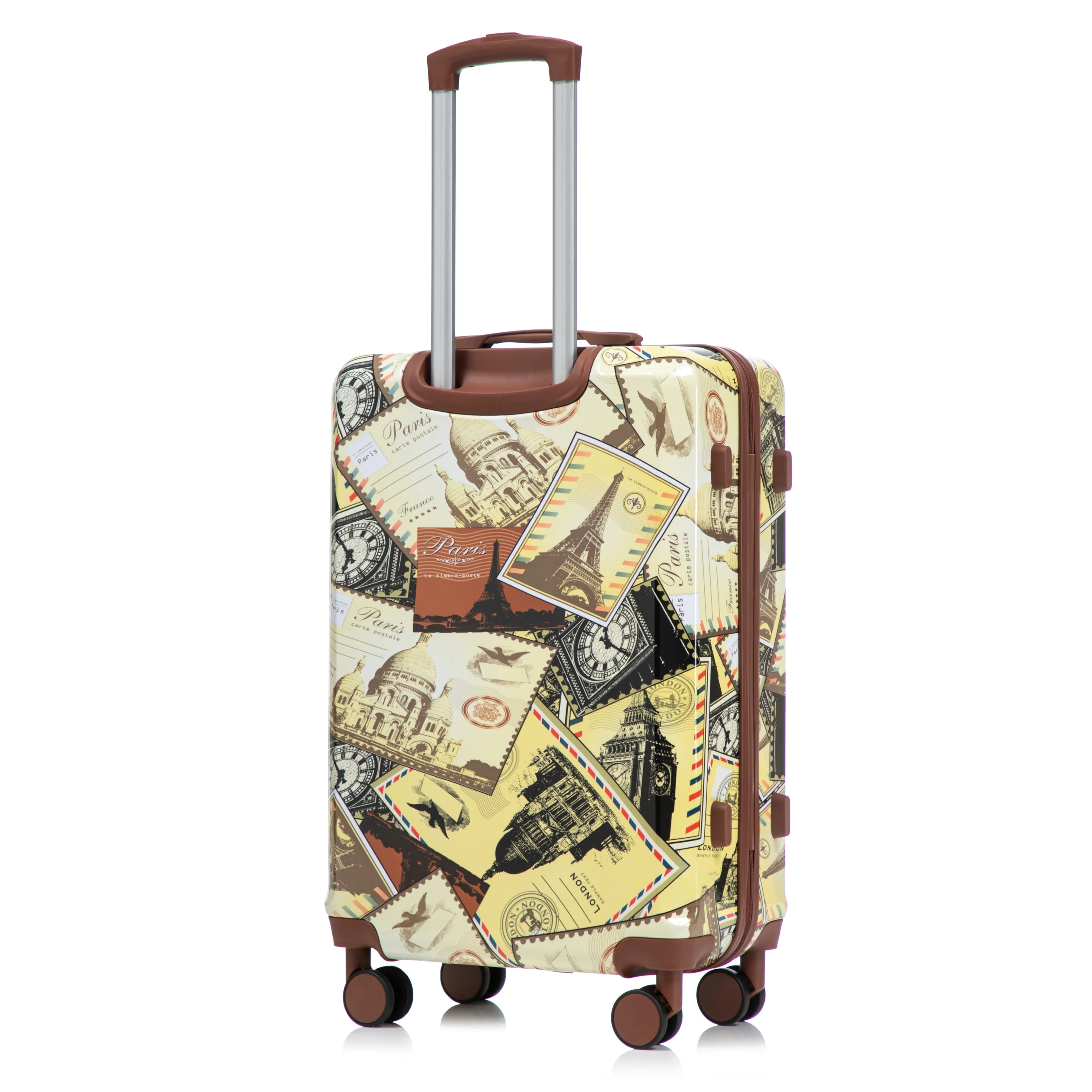 3-Piece PC Spinner Wheel Luggage Set with Printed Pattern - Image 23