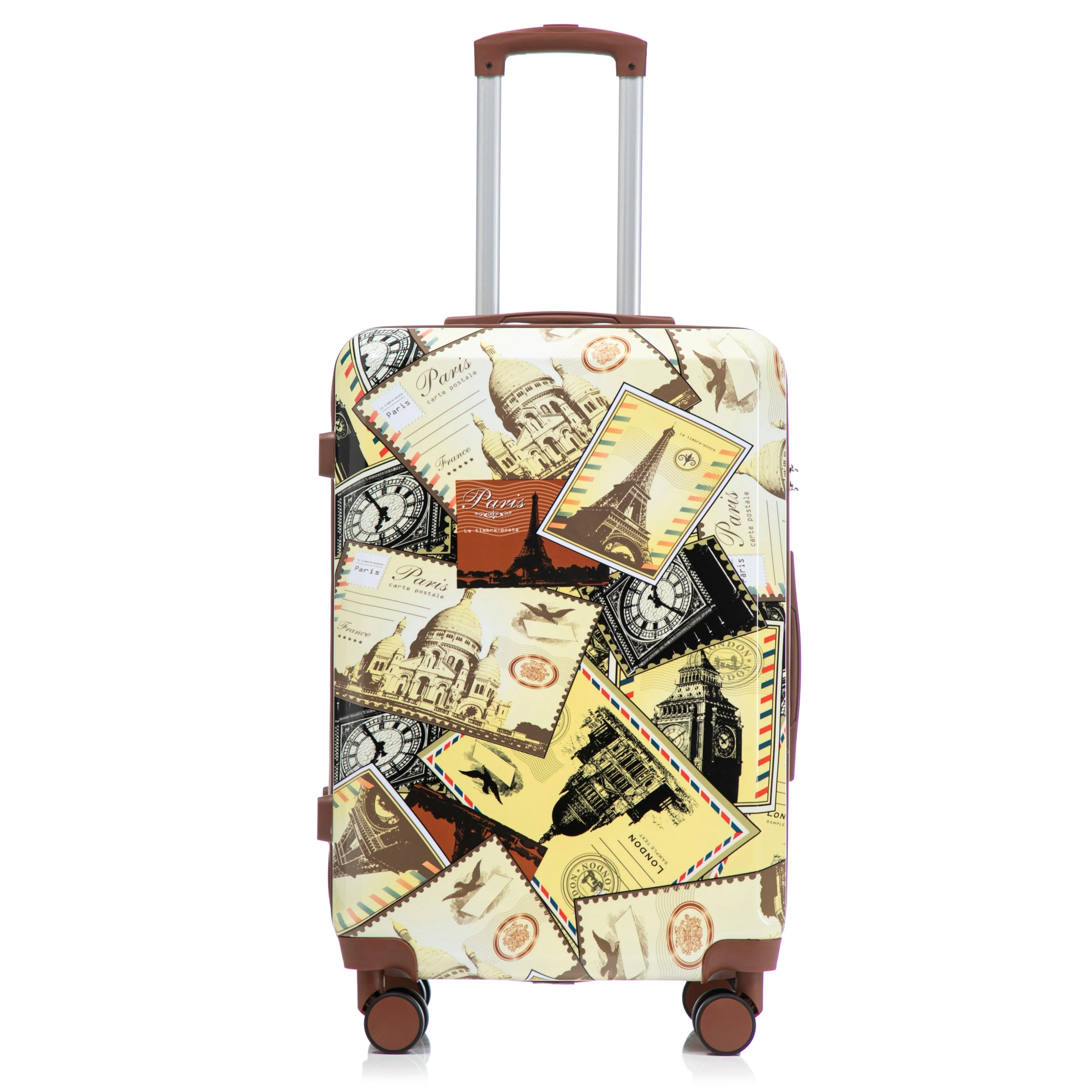 3-Piece PC Spinner Wheel Luggage Set with Printed Pattern - Image 26