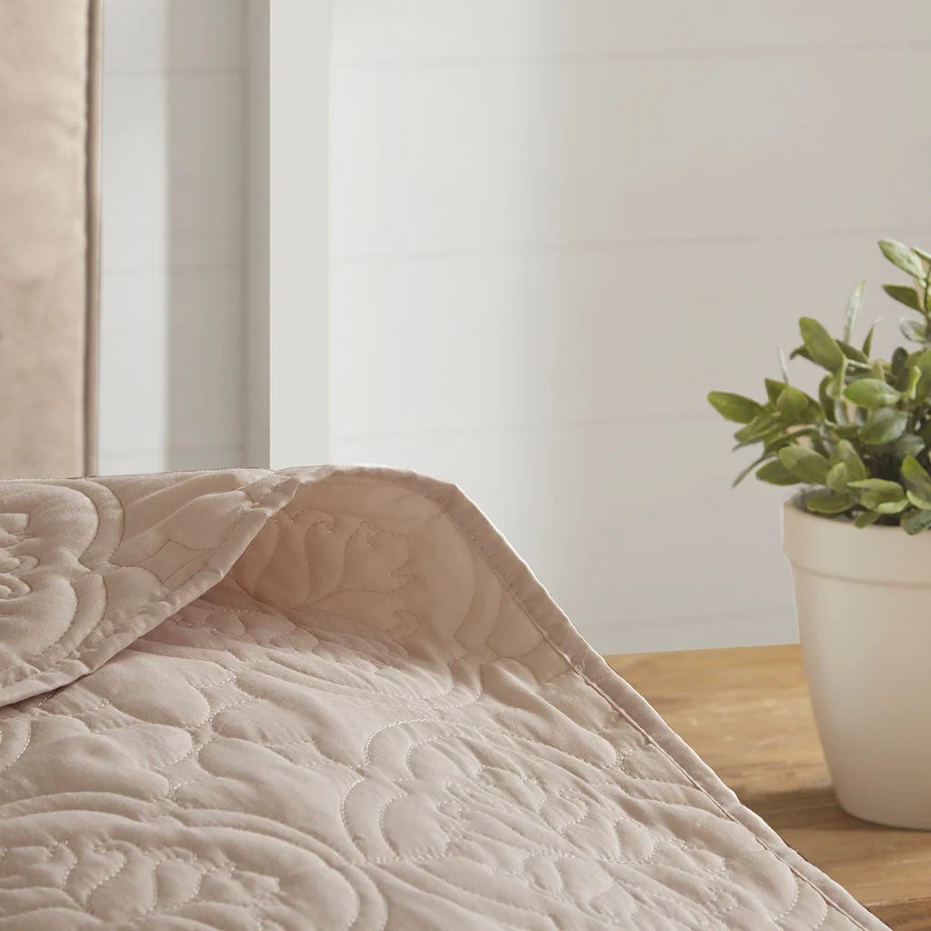 3 Piece Reversible Bedspread Set Khaki King/Cal King - Image 7