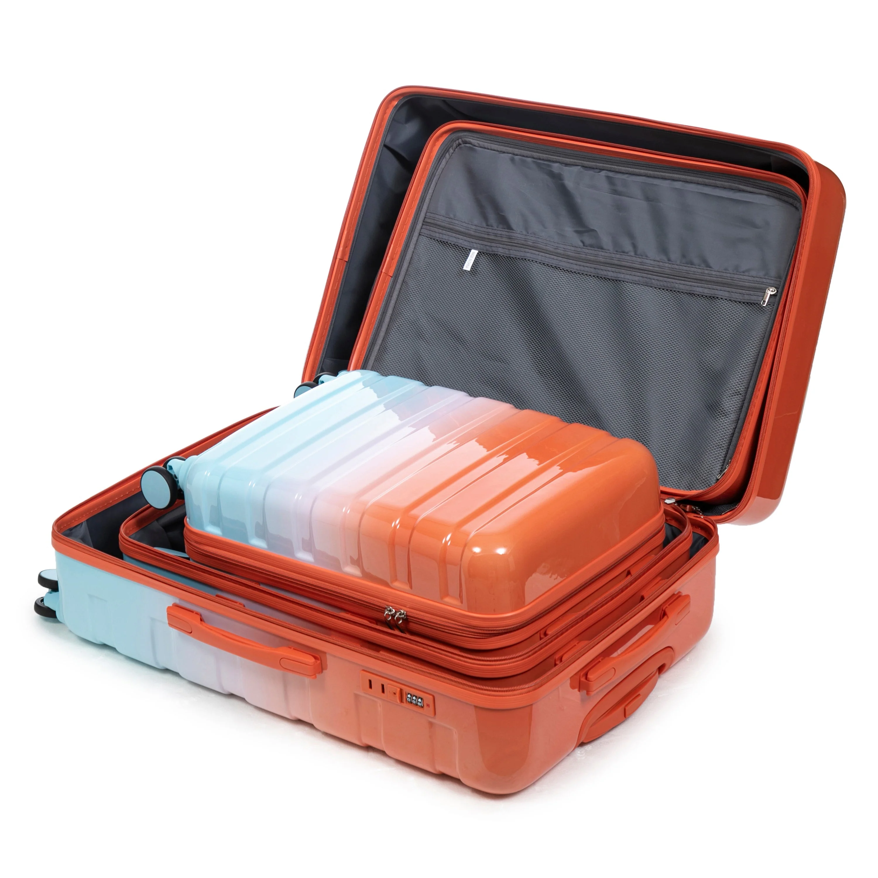 3-Piece Spinner Wheel Luggage Set with Gradient Color - Image 19