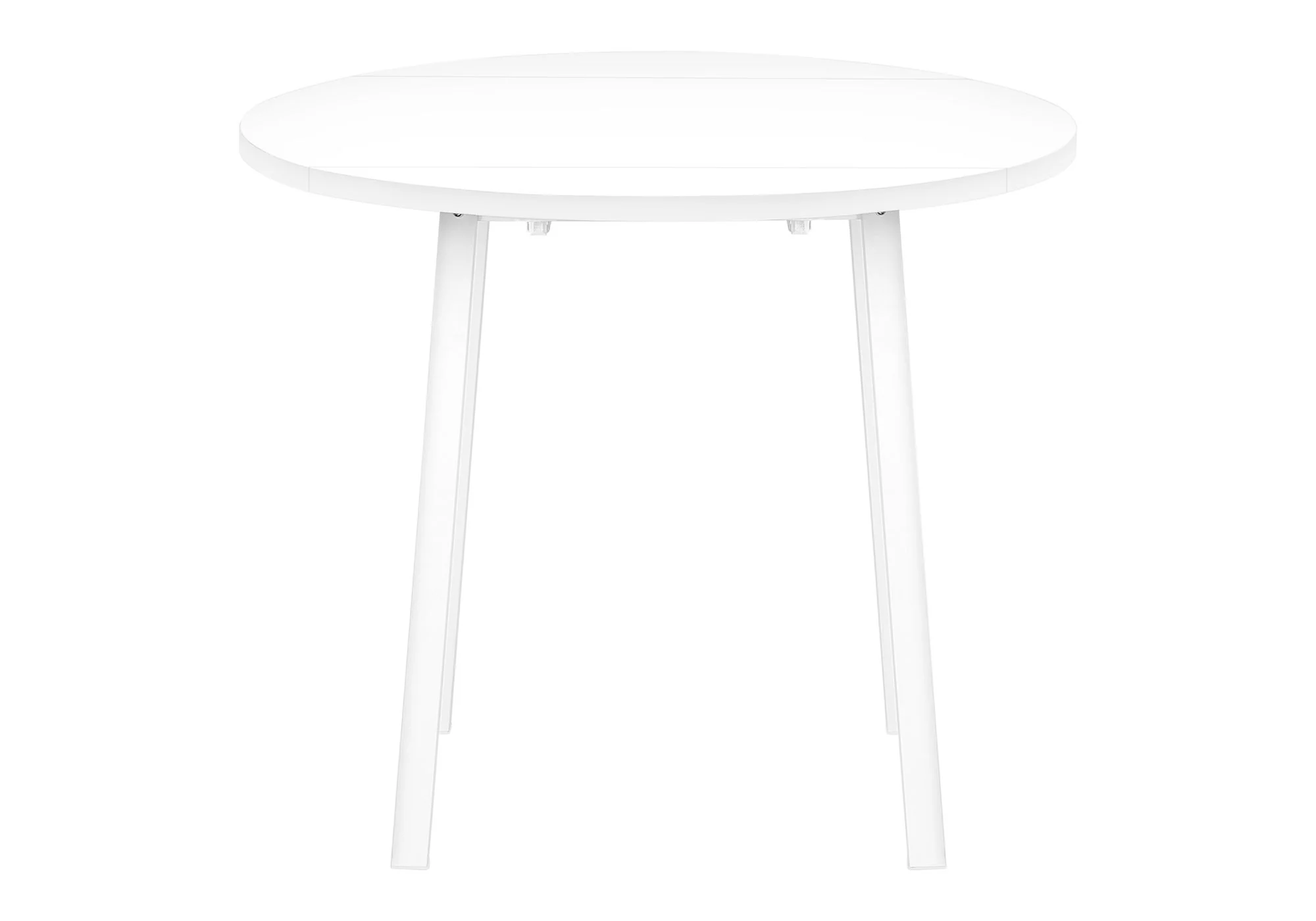 3 Pieces Dining Table Set, Small, Drop Leaf, Contemporary & Modern - Image 7