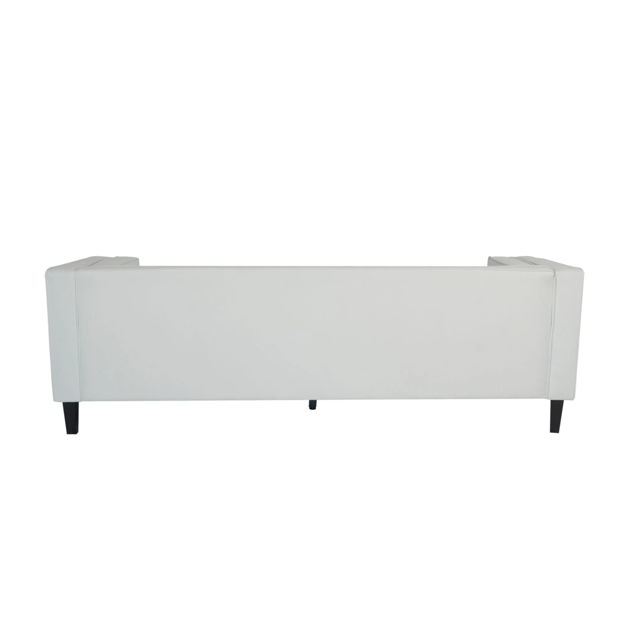 3 Seater Upholstered Tufted Sofa - Image 14