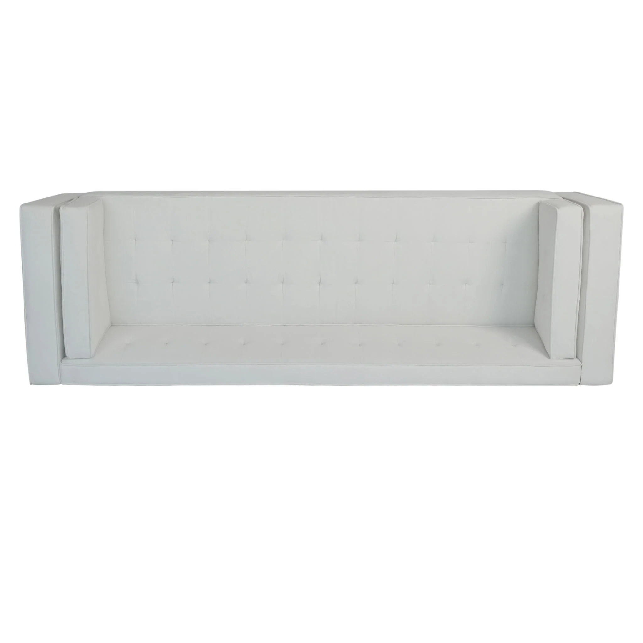 3 Seater Upholstered Tufted Sofa - Image 5
