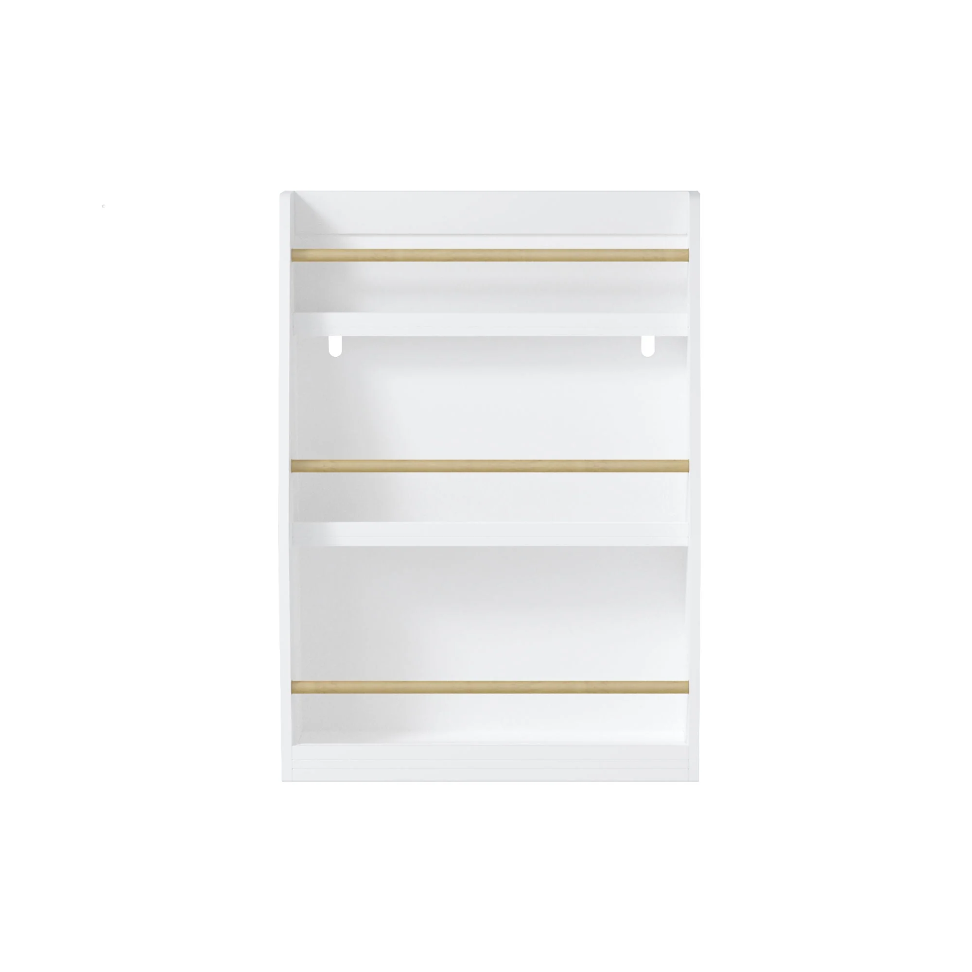 3 Tier Book Shelf, Compact Storage For Bedrooms