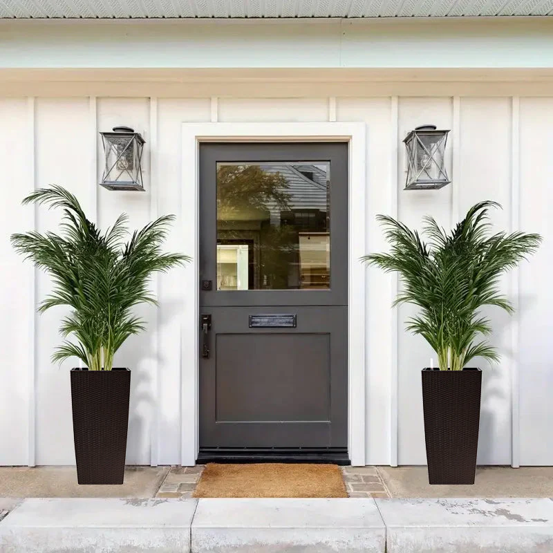 30 in Tall Large Flower Pot Planter with Self-Watering Drainage Holes - Image 9