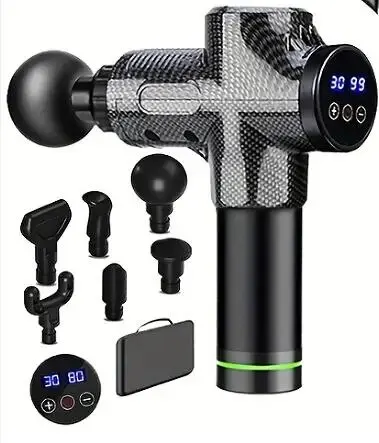 30-Level Massage Gun Electric Deep Tissue Muscle Massager for Neck Back Fitness - Image 8