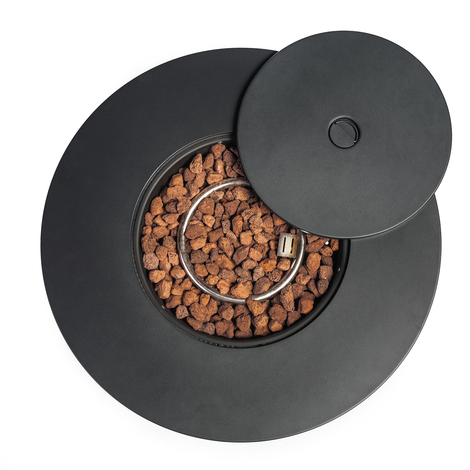 30" Propane Gas Fire Pit Table, 50000 BTU Round Steel Fire Pit - Image 7
