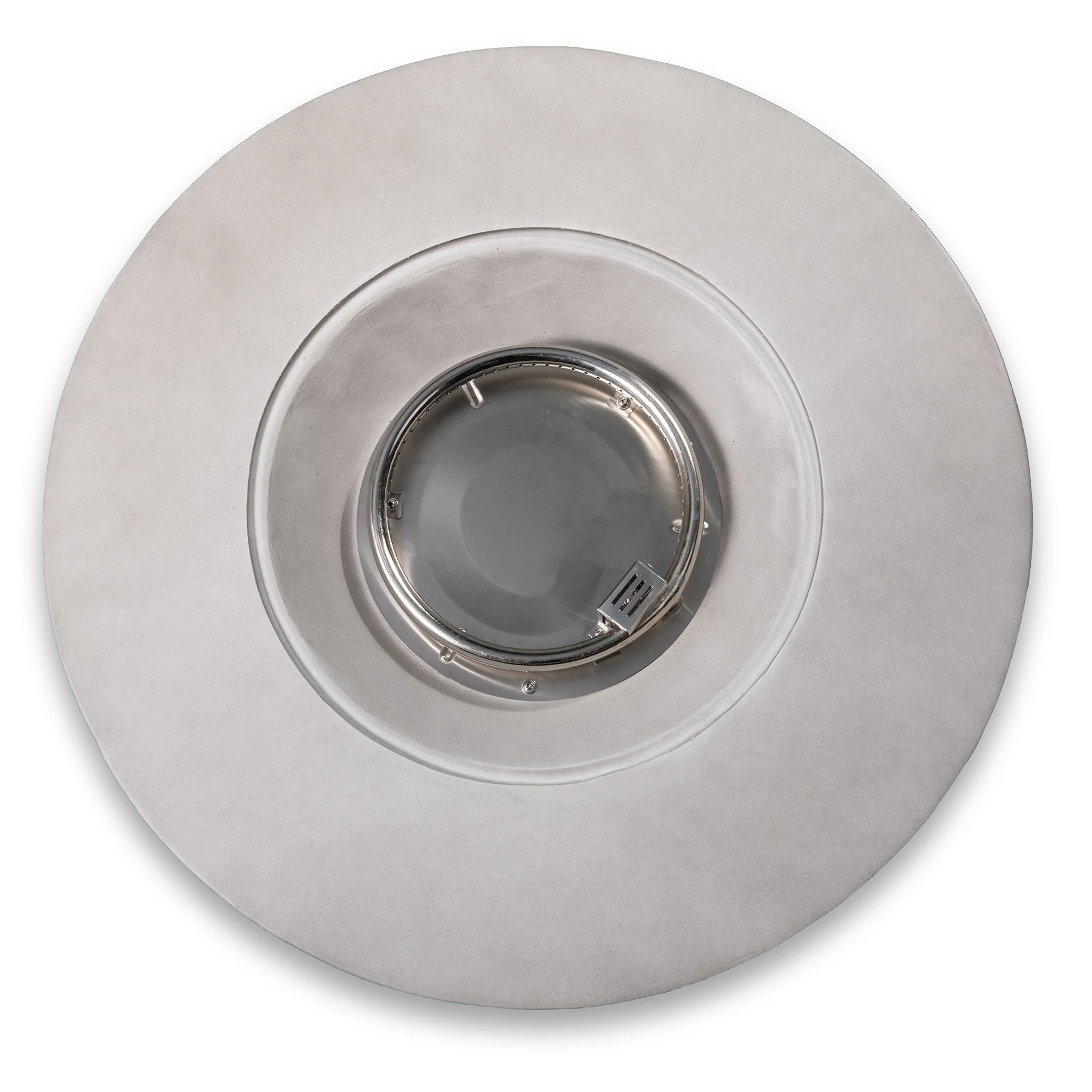30" Propane Gas Fire Pit Table - Light Gray Concrete - Image 7